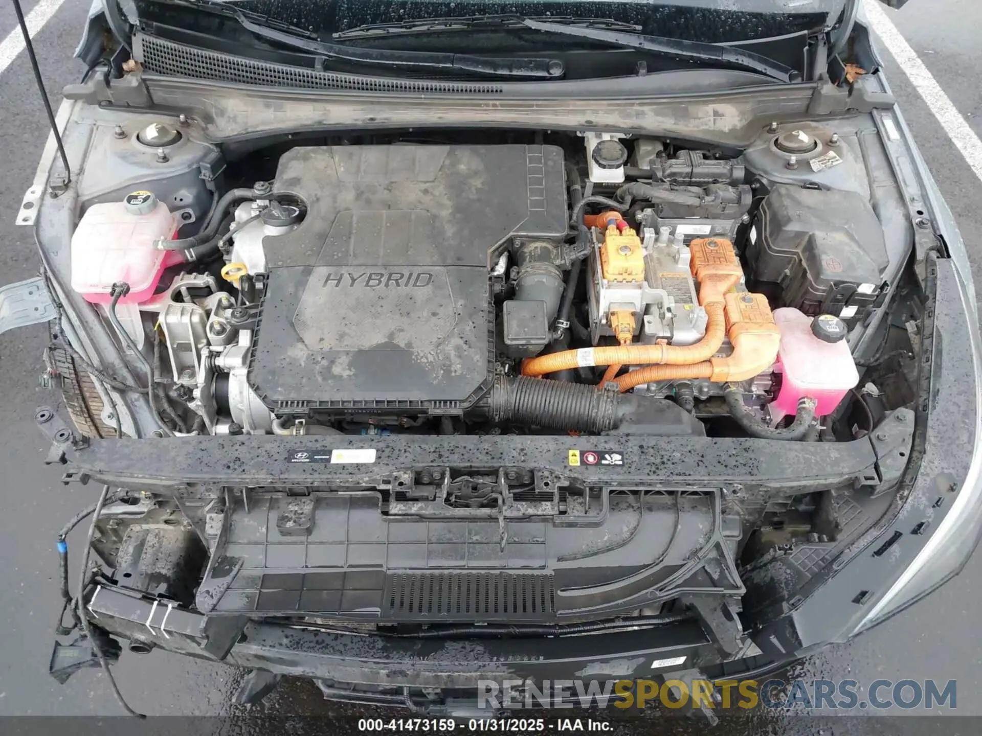 10 Фотография поврежденного автомобиля KMHLN4AJ0PU037383 HYUNDAI ELANTRA HYBRID 2023