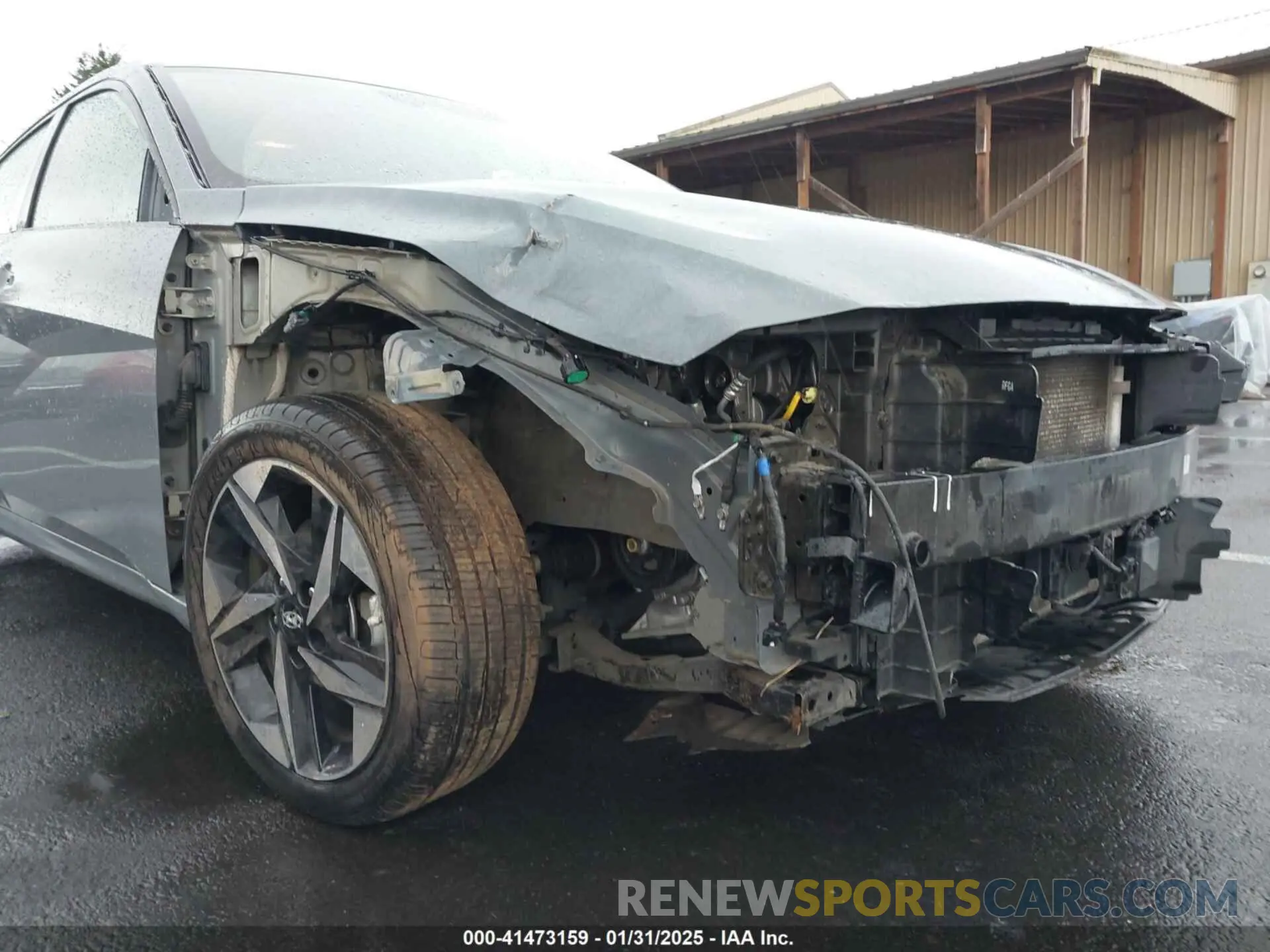 6 Фотография поврежденного автомобиля KMHLN4AJ0PU037383 HYUNDAI ELANTRA HYBRID 2023