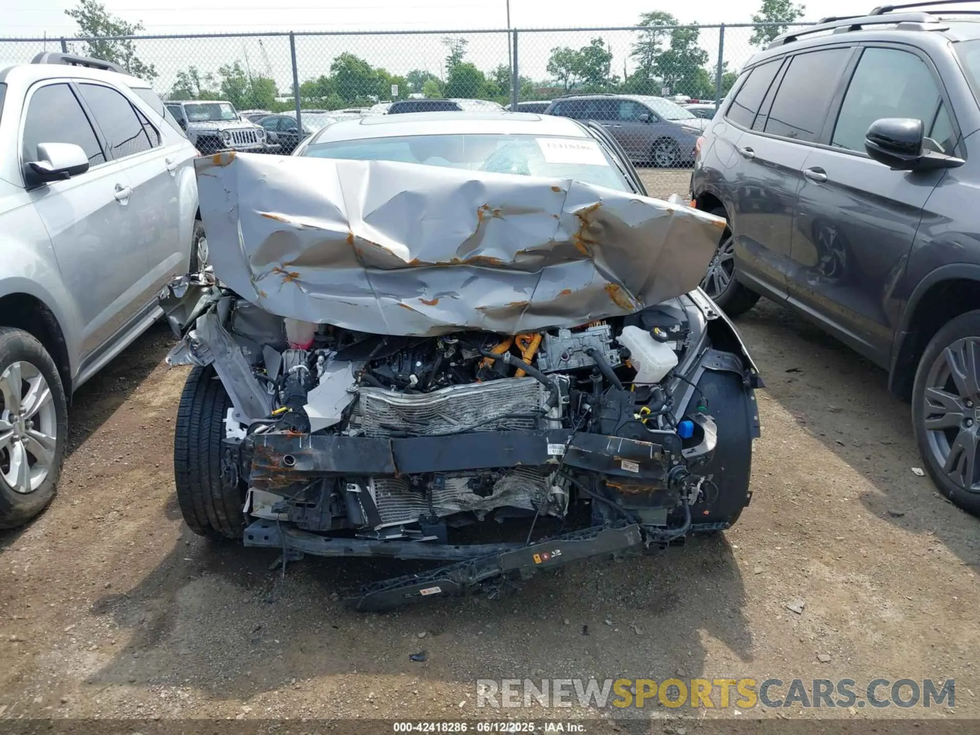 11 Photograph of a damaged car KMHLN4AJ0PU057889 HYUNDAI ELANTRA HYBRID 2023