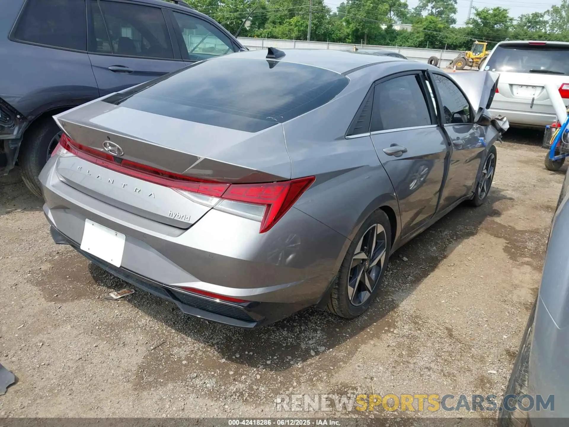 4 Photograph of a damaged car KMHLN4AJ0PU057889 HYUNDAI ELANTRA HYBRID 2023