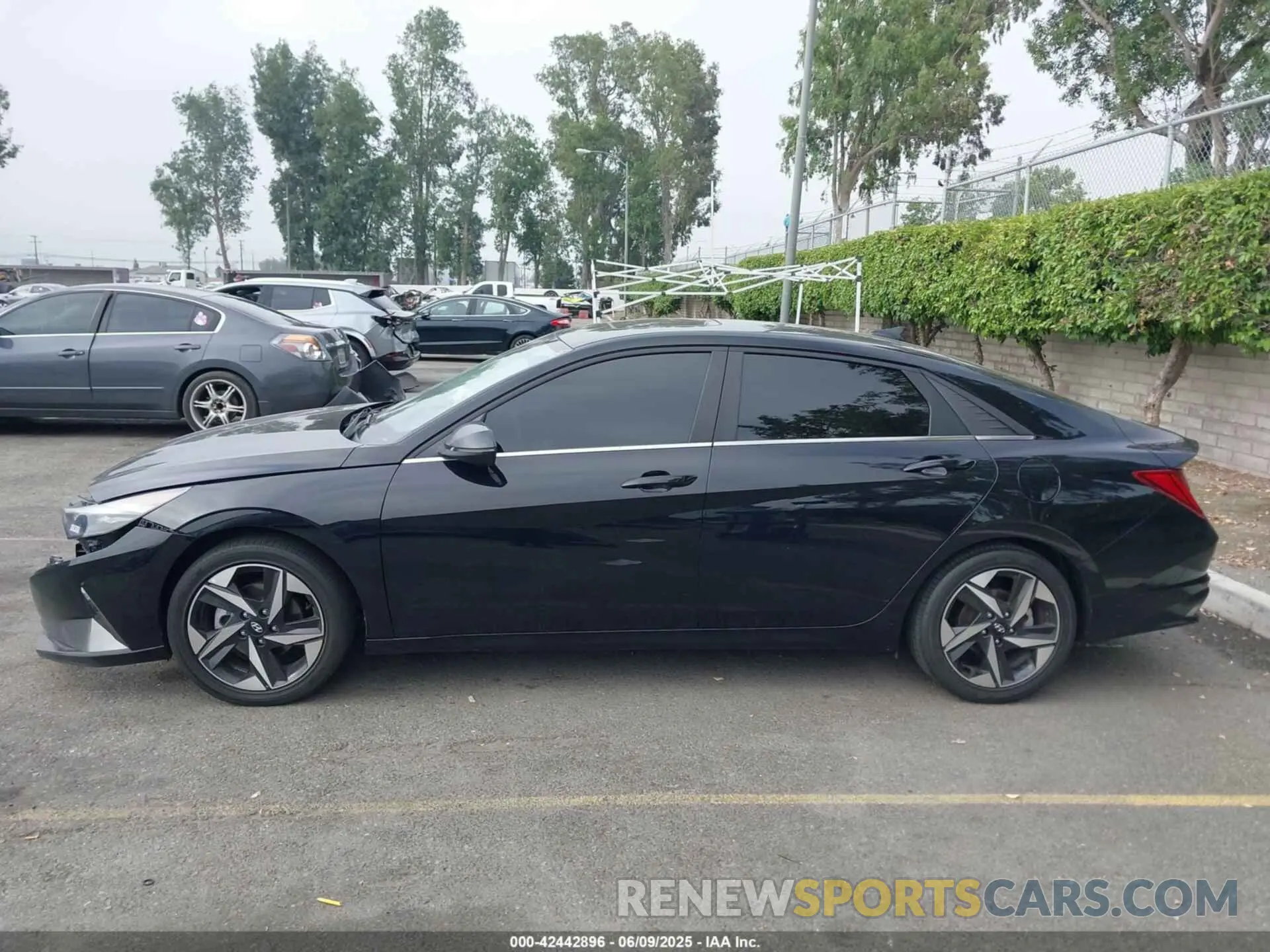 14 Photograph of a damaged car KMHLN4AJ0PU065863 HYUNDAI ELANTRA HYBRID 2023