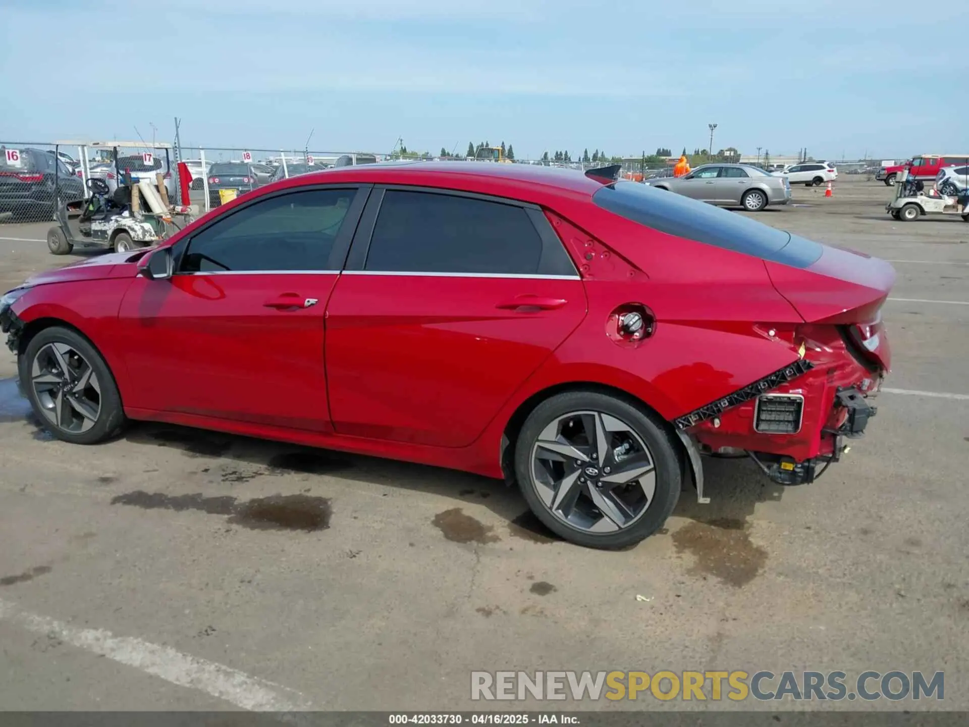 14 Фотография поврежденного автомобиля KMHLN4AJ1PU051115 HYUNDAI ELANTRA HYBRID 2023