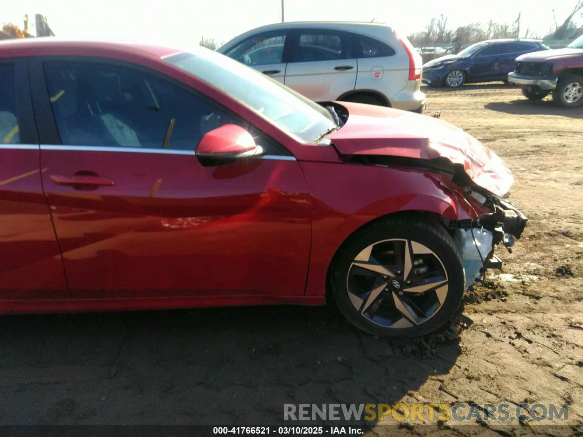 13 Photograph of a damaged car KMHLN4AJ1PU057528 HYUNDAI ELANTRA HYBRID 2023