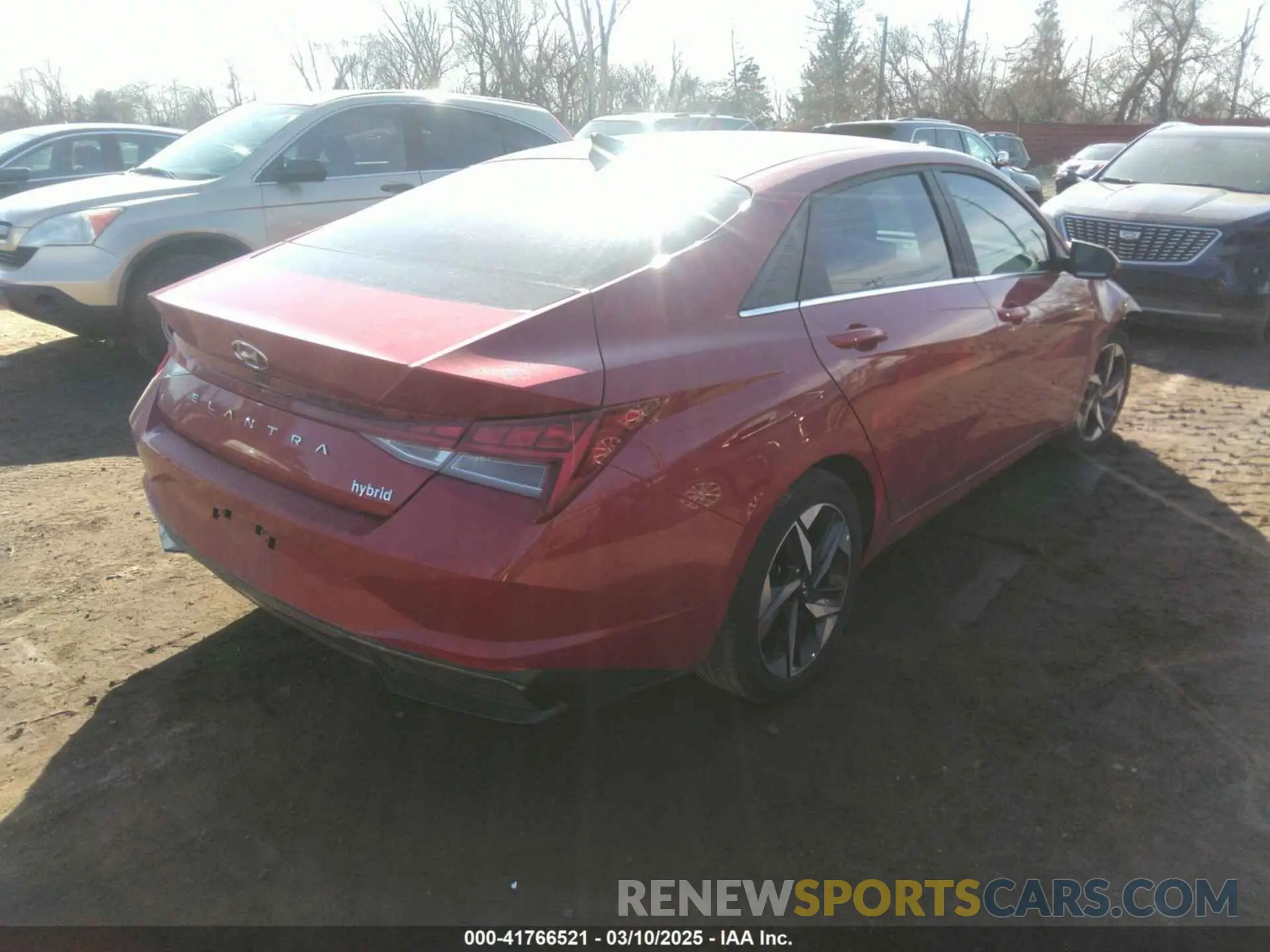 4 Photograph of a damaged car KMHLN4AJ1PU057528 HYUNDAI ELANTRA HYBRID 2023