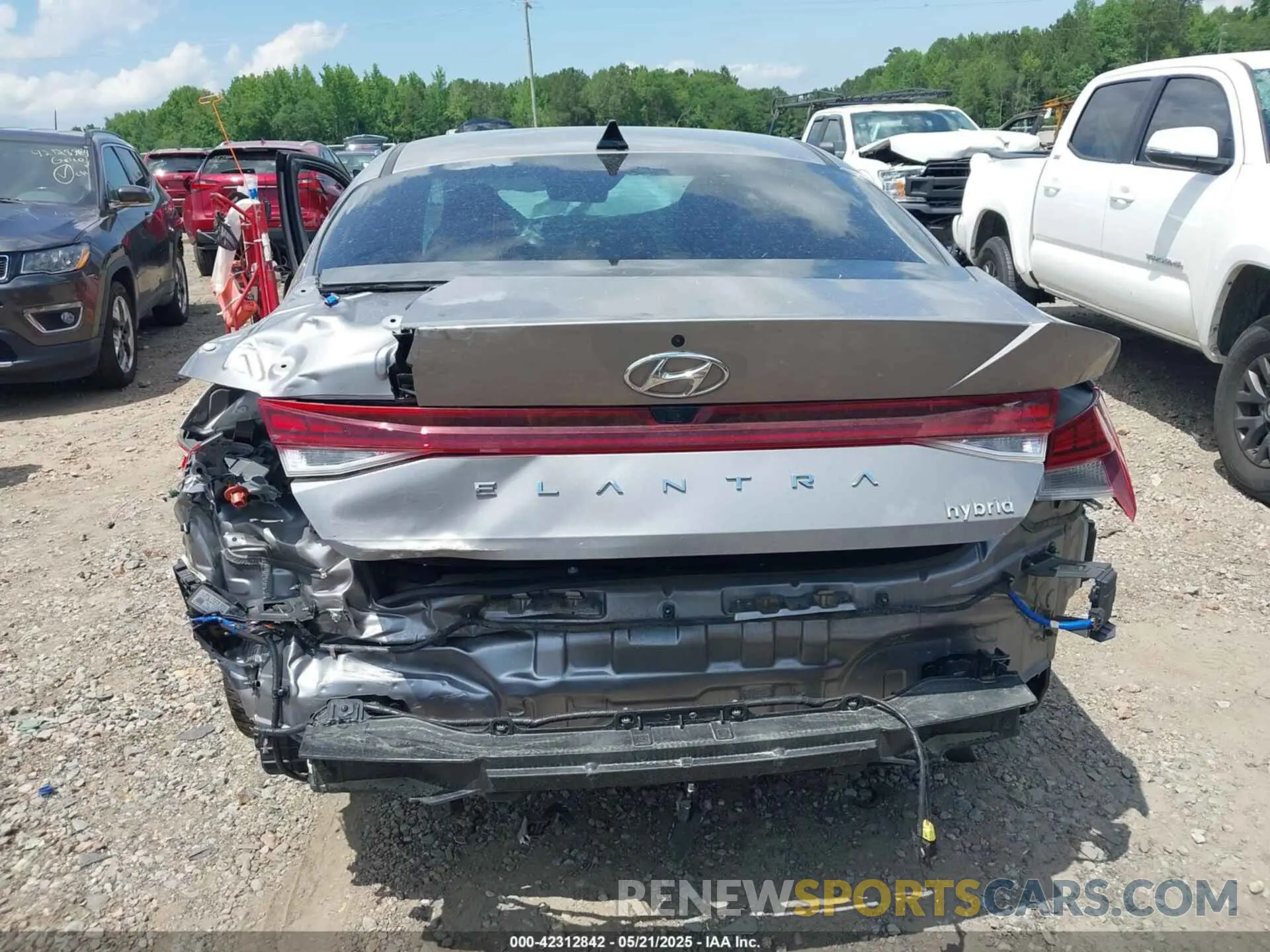 17 Photograph of a damaged car KMHLN4AJ2PU086259 HYUNDAI ELANTRA HYBRID 2023