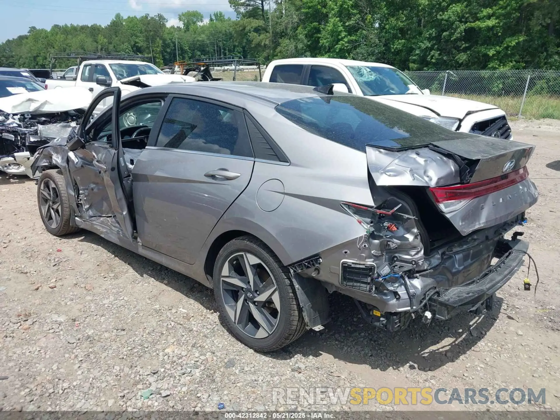 3 Photograph of a damaged car KMHLN4AJ2PU086259 HYUNDAI ELANTRA HYBRID 2023