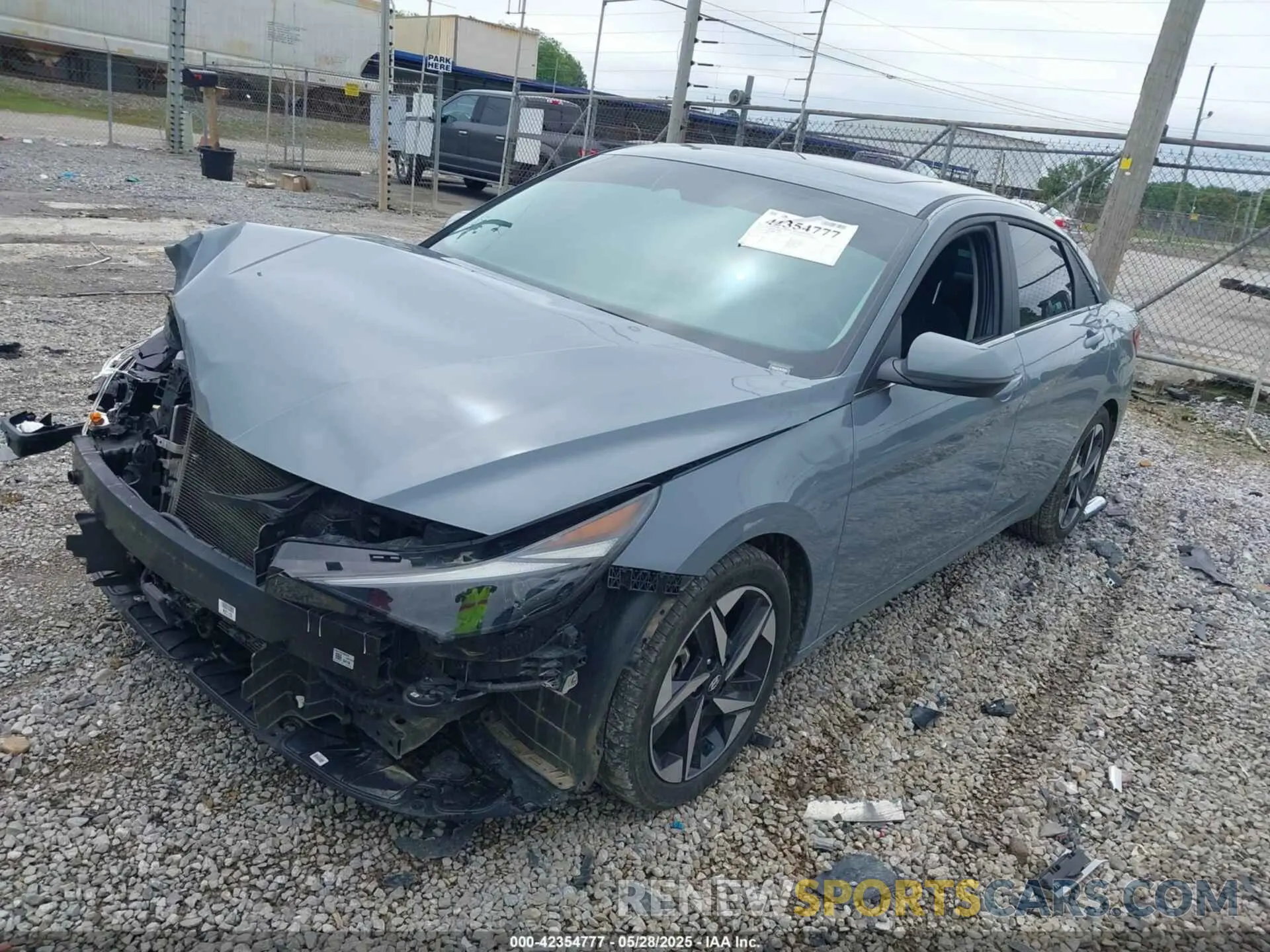 2 Photograph of a damaged car KMHLN4AJ3PU045381 HYUNDAI ELANTRA HYBRID 2023