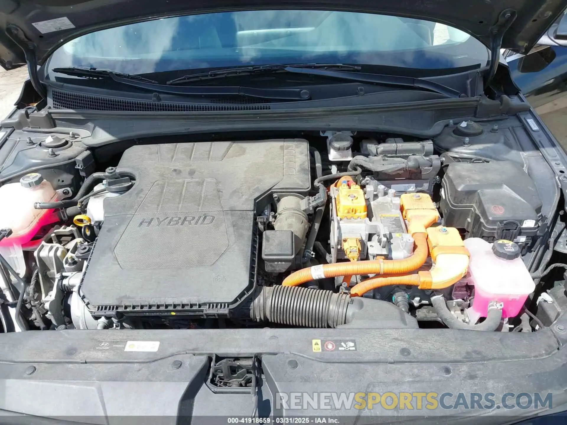 10 Фотография поврежденного автомобиля KMHLN4AJ3PU047275 HYUNDAI ELANTRA HYBRID 2023