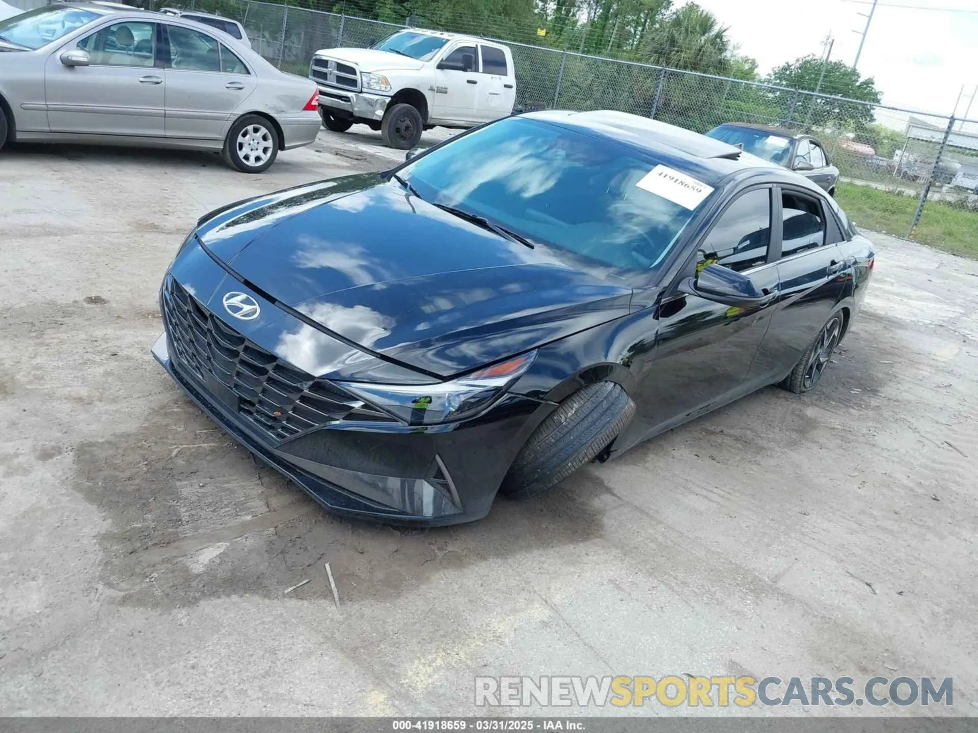 2 Фотография поврежденного автомобиля KMHLN4AJ3PU047275 HYUNDAI ELANTRA HYBRID 2023