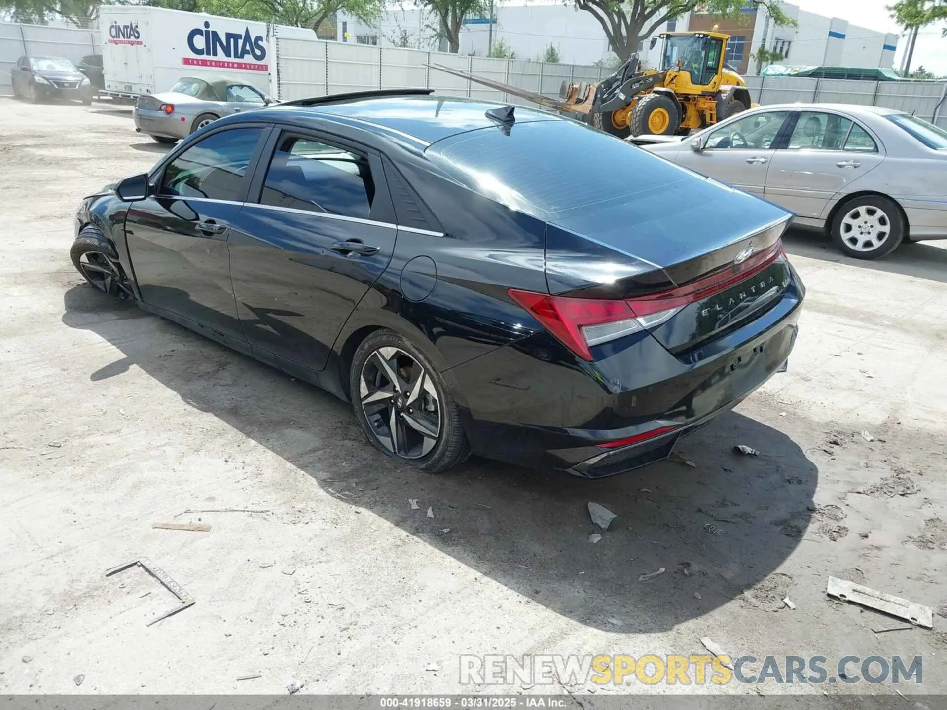 3 Фотография поврежденного автомобиля KMHLN4AJ3PU047275 HYUNDAI ELANTRA HYBRID 2023