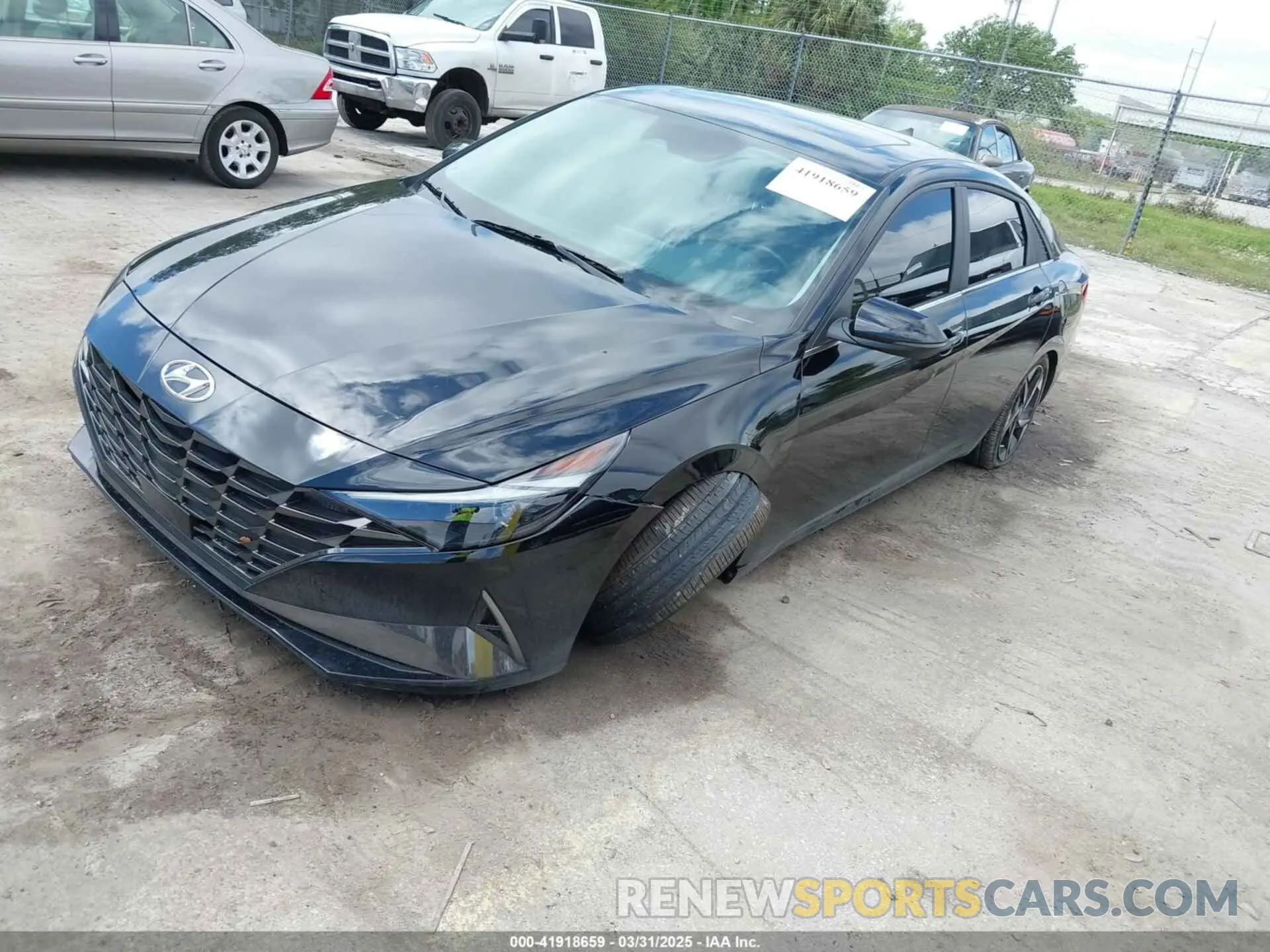 6 Фотография поврежденного автомобиля KMHLN4AJ3PU047275 HYUNDAI ELANTRA HYBRID 2023
