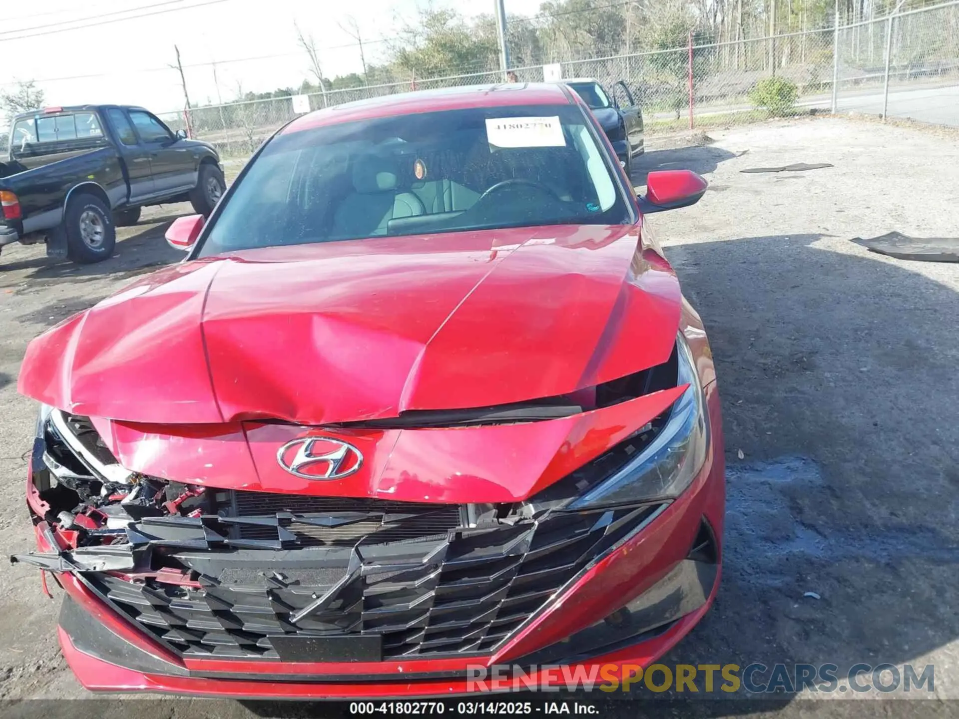 12 Photograph of a damaged car KMHLN4AJ3PU050791 HYUNDAI ELANTRA HYBRID 2023