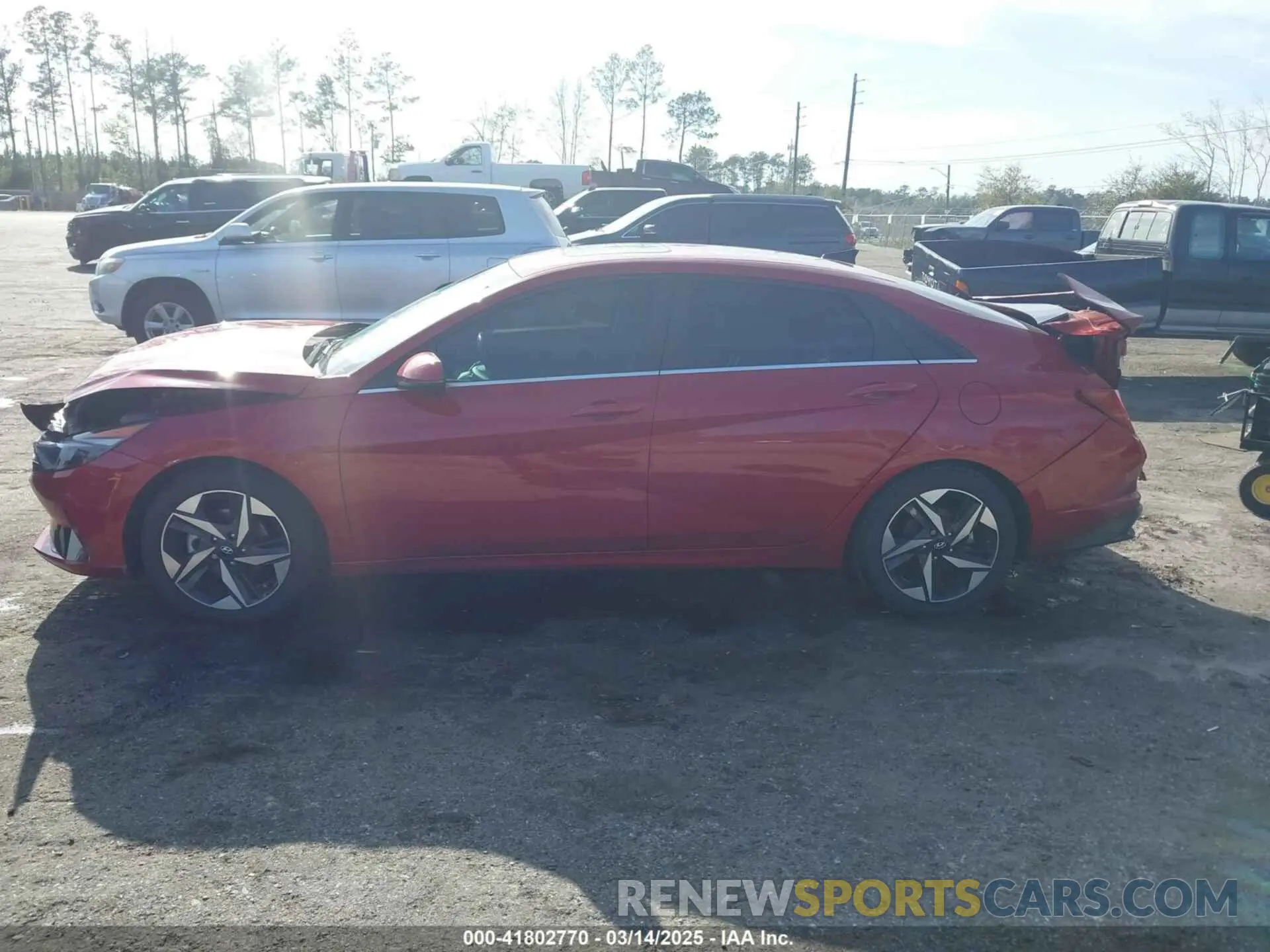 14 Photograph of a damaged car KMHLN4AJ3PU050791 HYUNDAI ELANTRA HYBRID 2023
