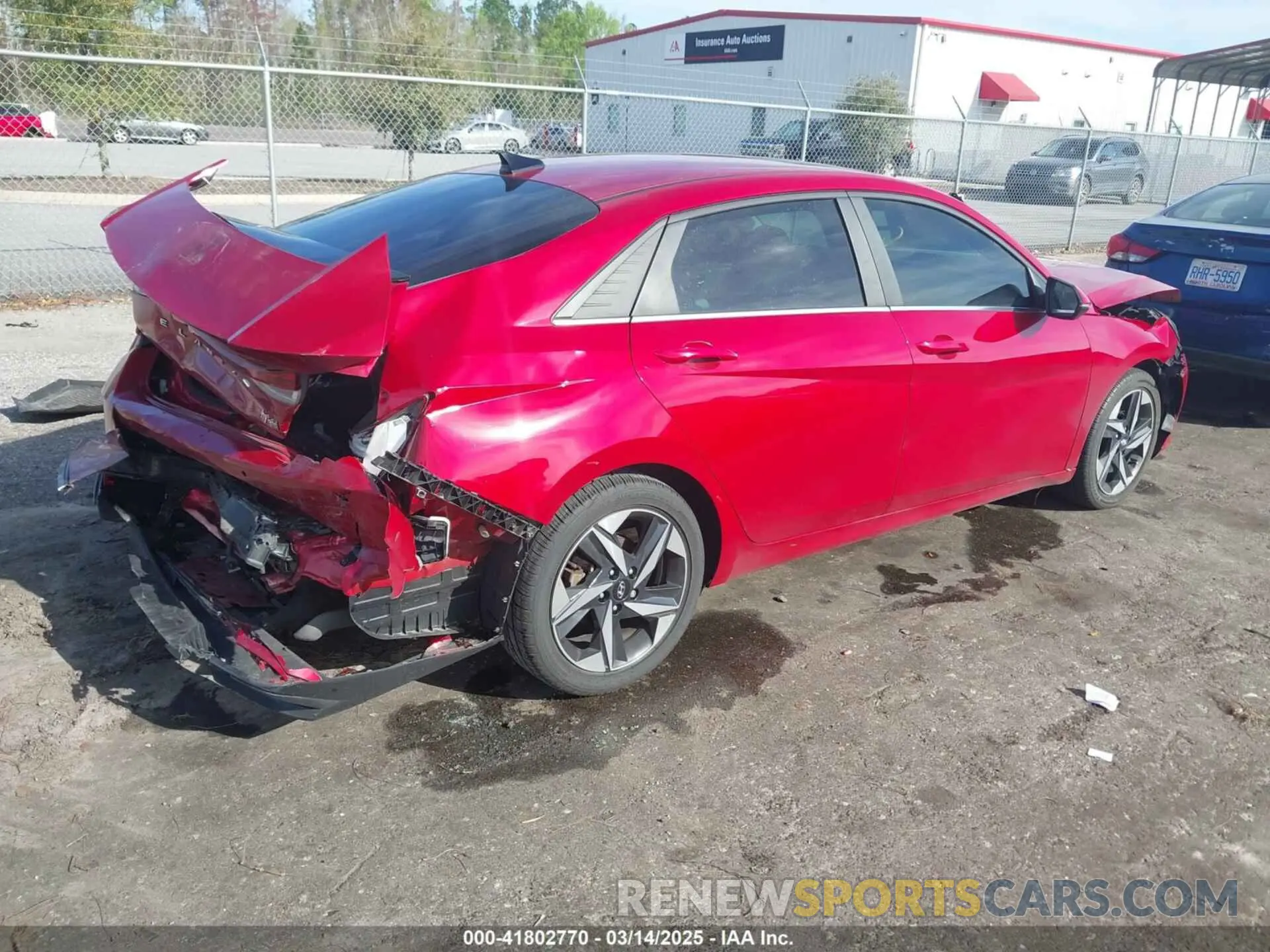 4 Photograph of a damaged car KMHLN4AJ3PU050791 HYUNDAI ELANTRA HYBRID 2023
