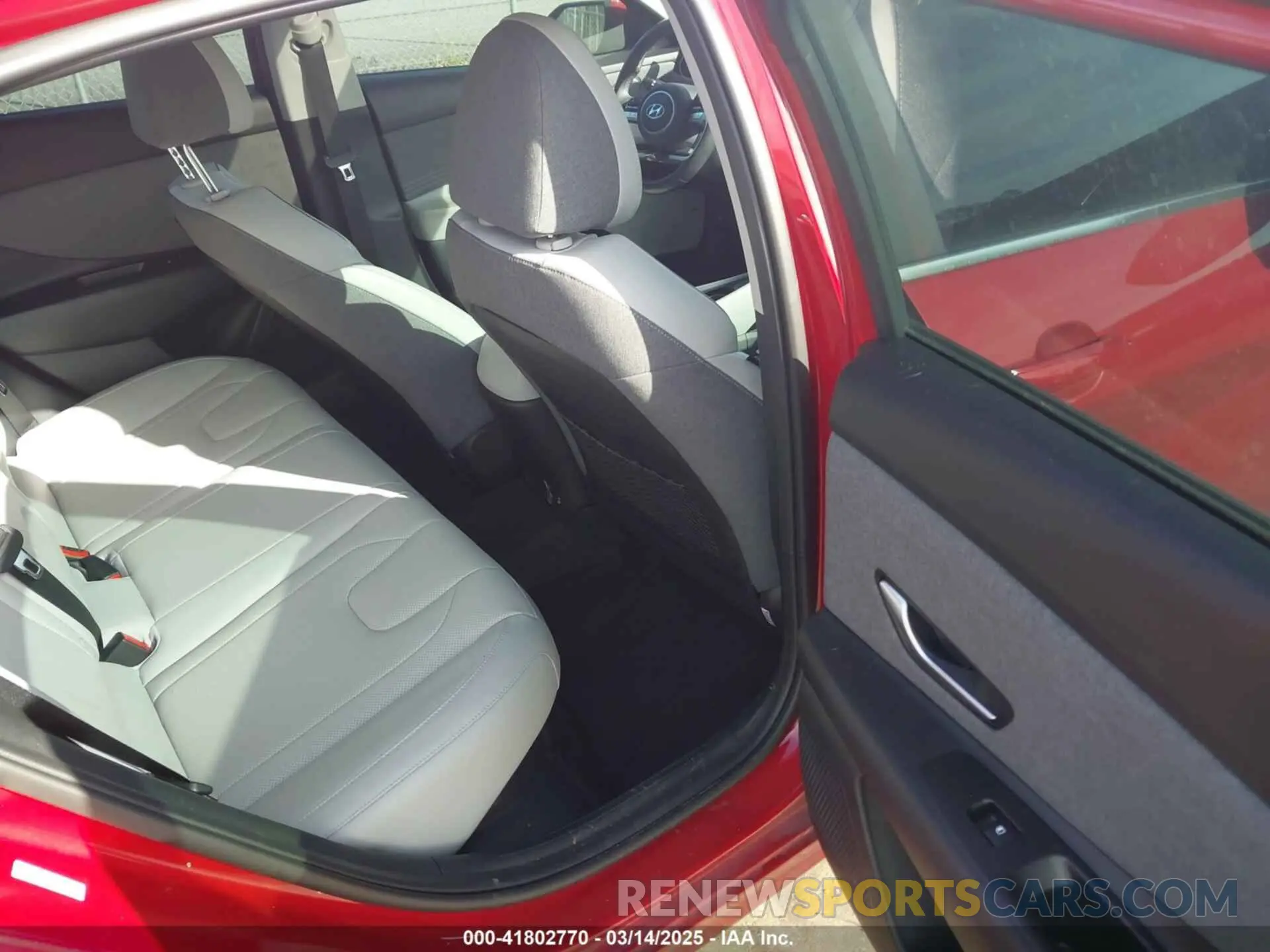 8 Photograph of a damaged car KMHLN4AJ3PU050791 HYUNDAI ELANTRA HYBRID 2023