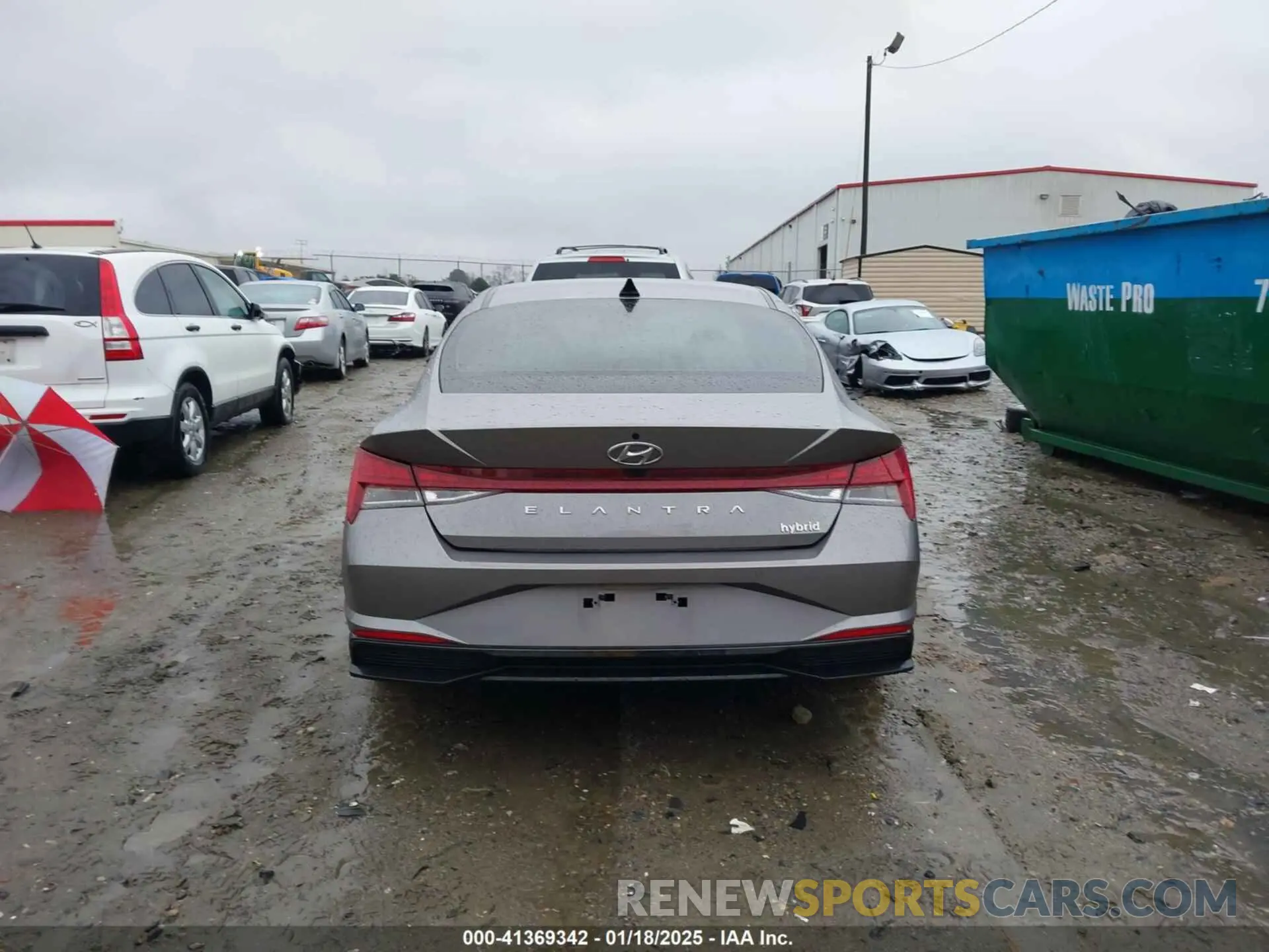 16 Photograph of a damaged car KMHLN4AJ3PU070846 HYUNDAI ELANTRA HYBRID 2023