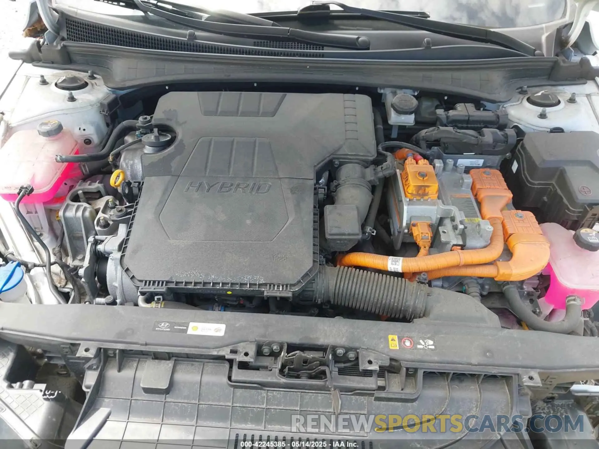 10 Photograph of a damaged car KMHLN4AJ4PU036558 HYUNDAI ELANTRA HYBRID 2023