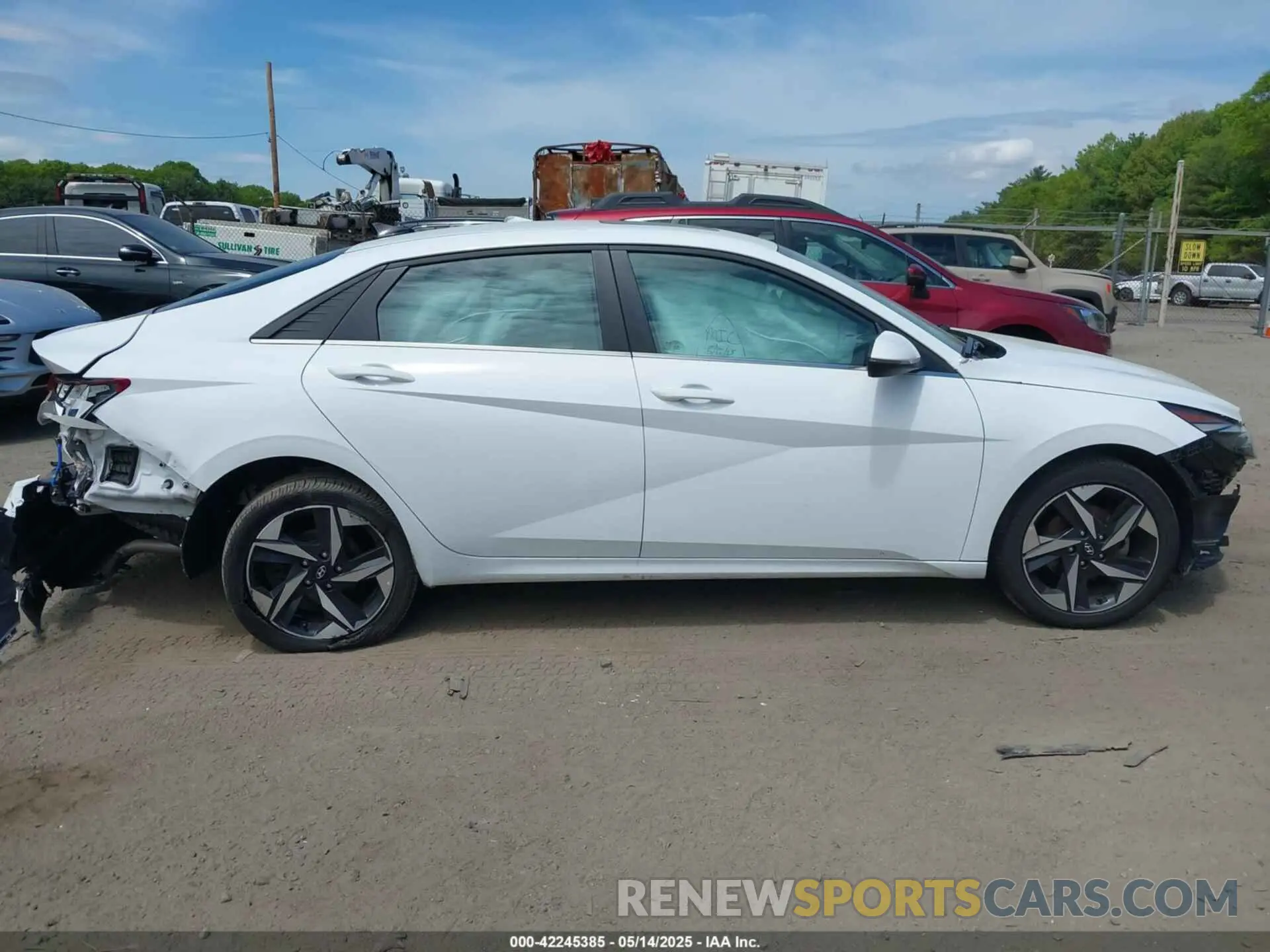 13 Photograph of a damaged car KMHLN4AJ4PU036558 HYUNDAI ELANTRA HYBRID 2023