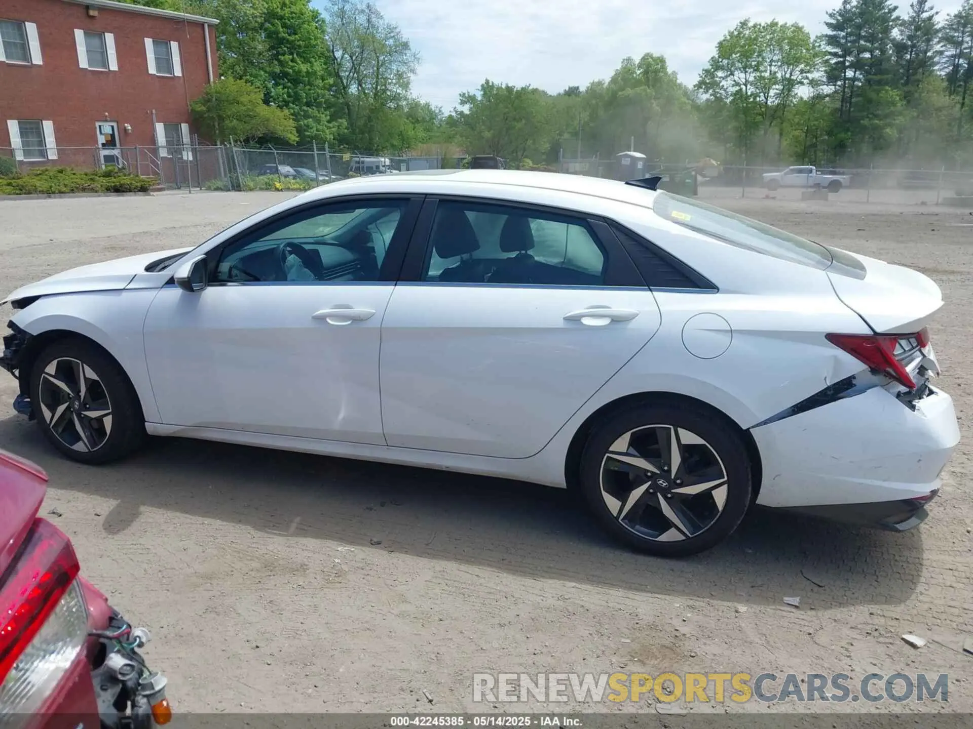 14 Photograph of a damaged car KMHLN4AJ4PU036558 HYUNDAI ELANTRA HYBRID 2023