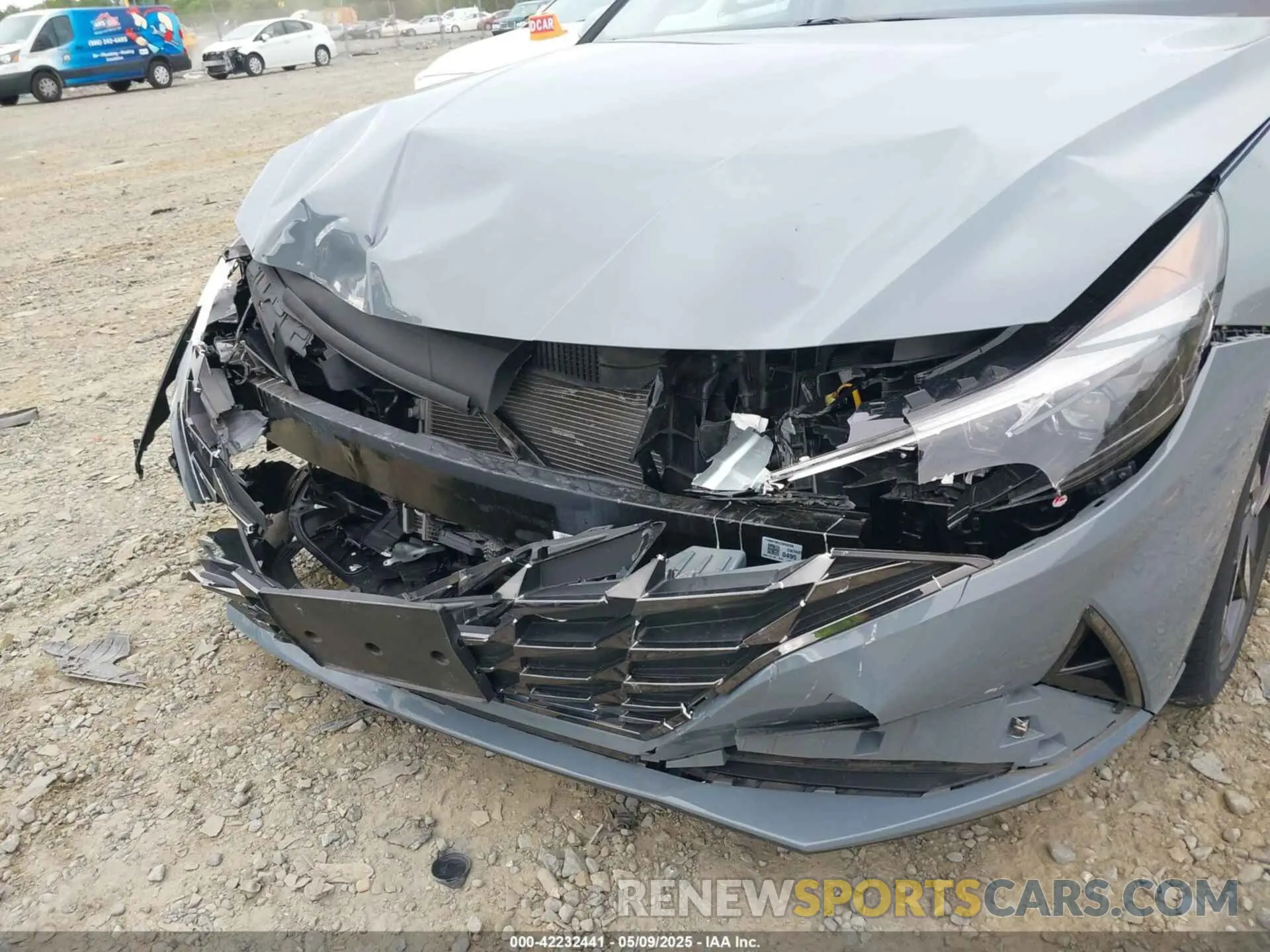 6 Photograph of a damaged car KMHLN4AJ4PU038763 HYUNDAI ELANTRA HYBRID 2023