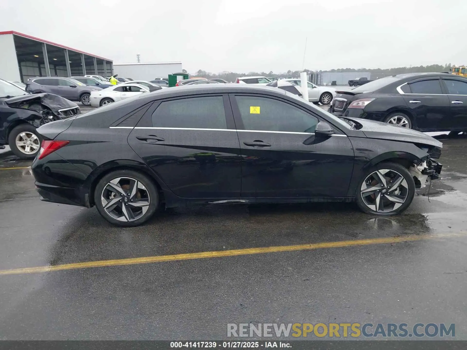 14 Фотография поврежденного автомобиля KMHLN4AJ4PU050654 HYUNDAI ELANTRA HYBRID 2023