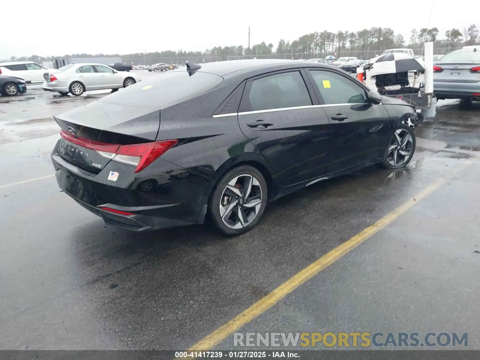 4 Фотография поврежденного автомобиля KMHLN4AJ4PU050654 HYUNDAI ELANTRA HYBRID 2023