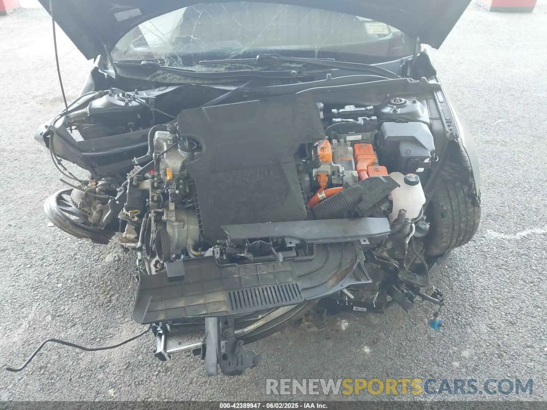 10 Photograph of a damaged car KMHLN4AJ4PU052338 HYUNDAI ELANTRA HYBRID 2023