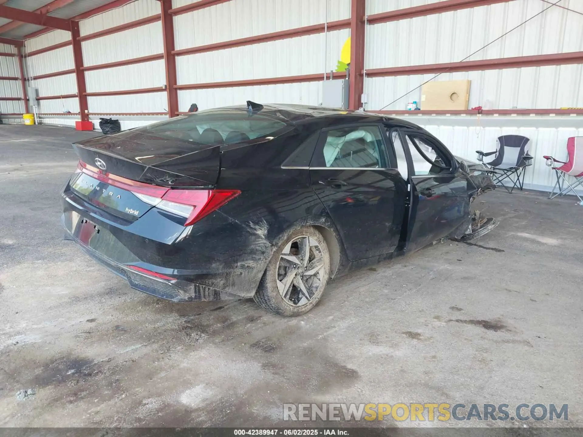 4 Photograph of a damaged car KMHLN4AJ4PU052338 HYUNDAI ELANTRA HYBRID 2023