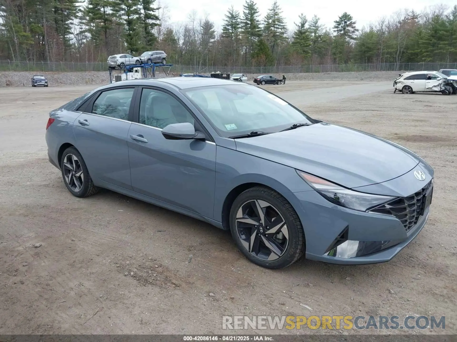 1 Фотография поврежденного автомобиля KMHLN4AJ5PU048153 HYUNDAI ELANTRA HYBRID 2023