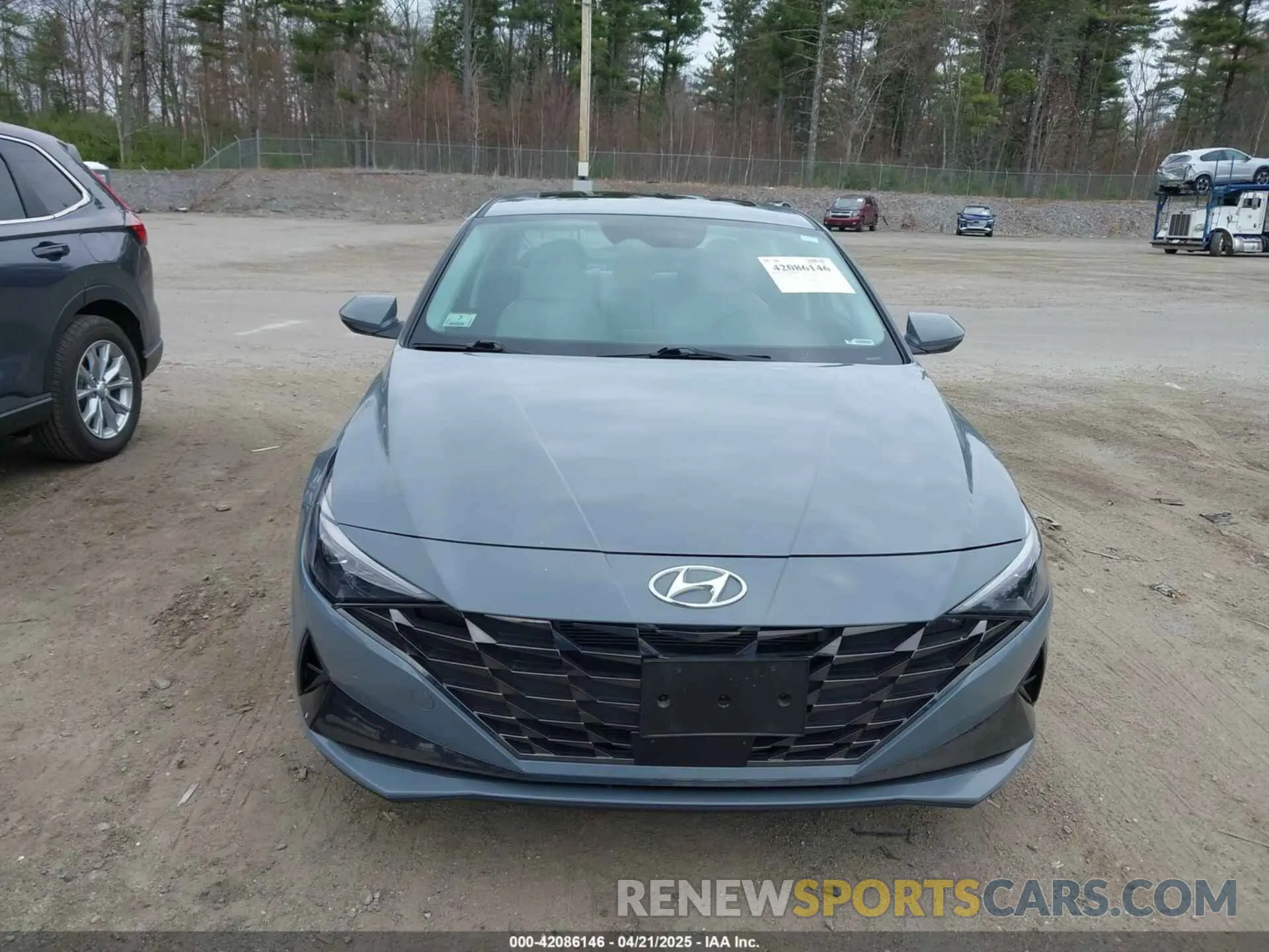 12 Фотография поврежденного автомобиля KMHLN4AJ5PU048153 HYUNDAI ELANTRA HYBRID 2023