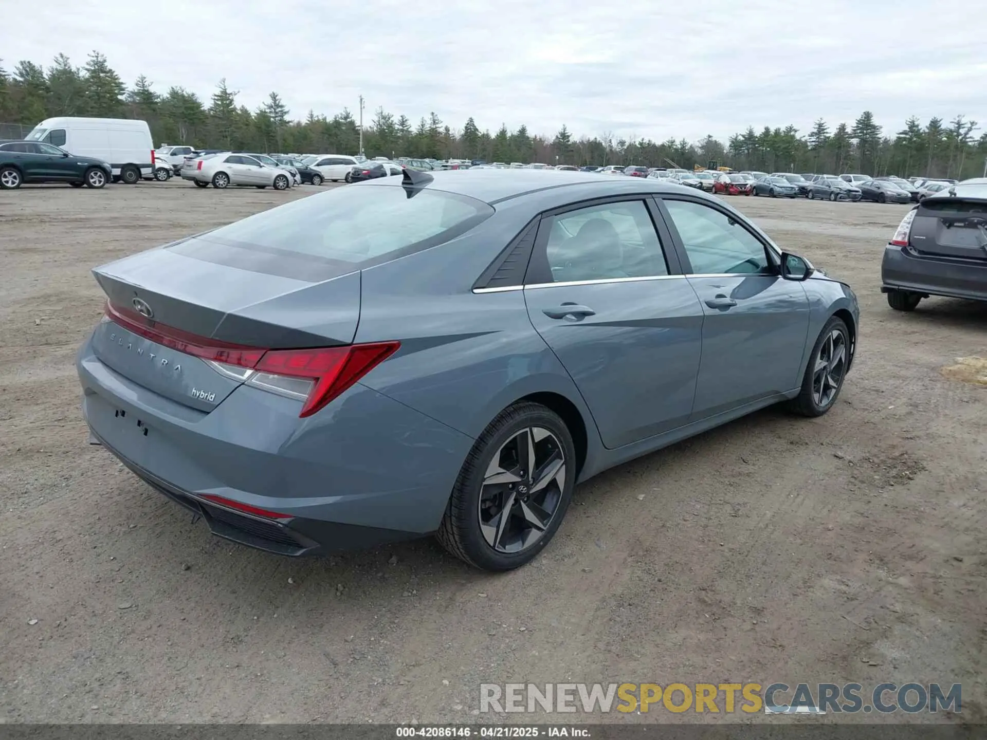 4 Фотография поврежденного автомобиля KMHLN4AJ5PU048153 HYUNDAI ELANTRA HYBRID 2023