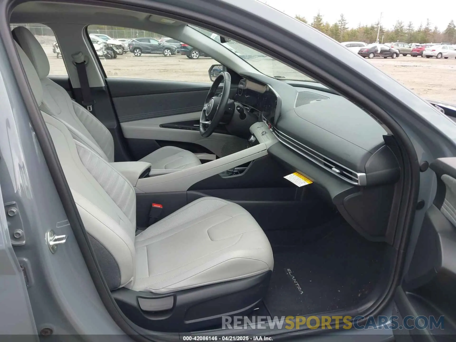 5 Фотография поврежденного автомобиля KMHLN4AJ5PU048153 HYUNDAI ELANTRA HYBRID 2023