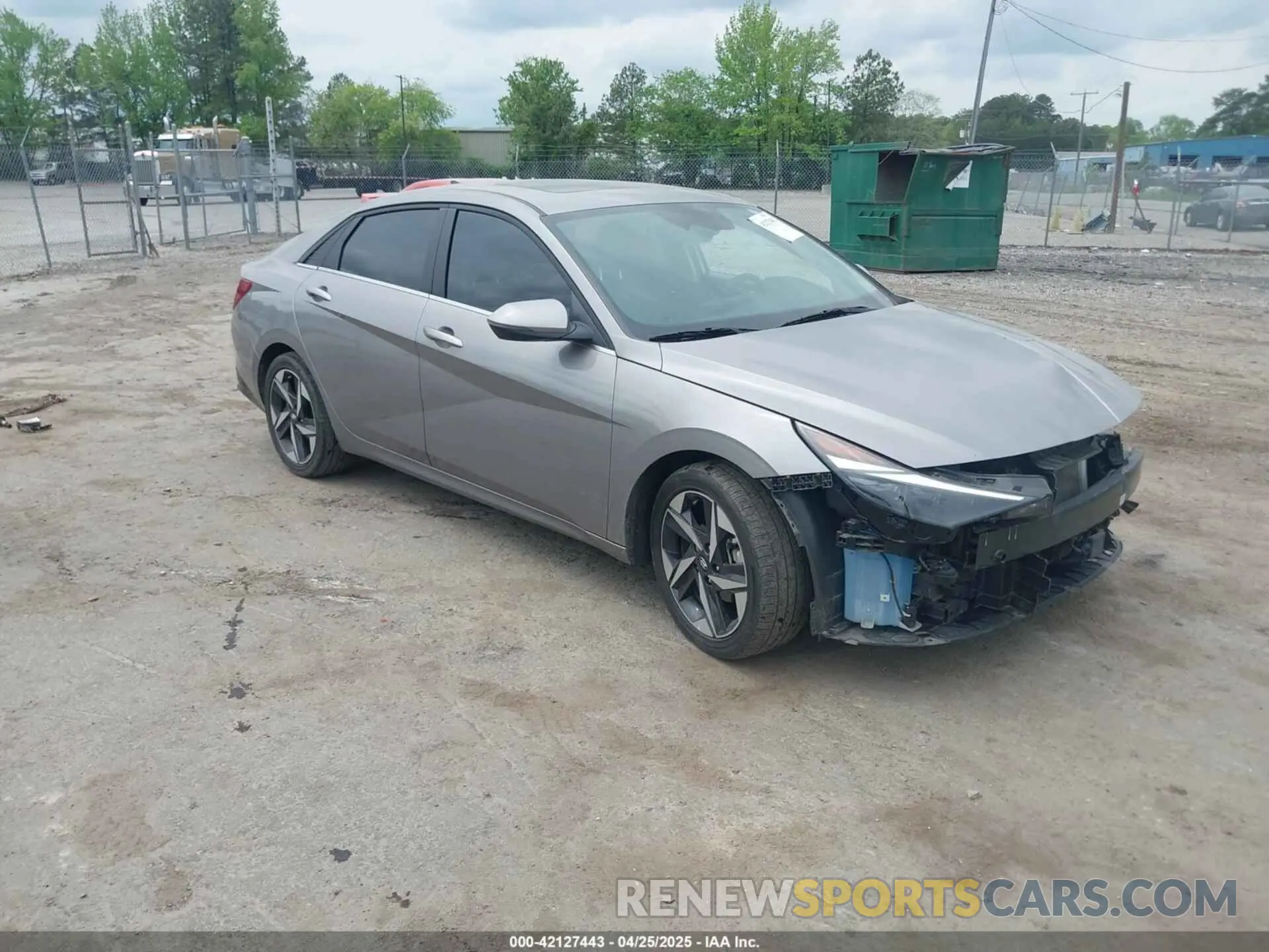 1 Фотография поврежденного автомобиля KMHLN4AJ5PU062604 HYUNDAI ELANTRA HYBRID 2023