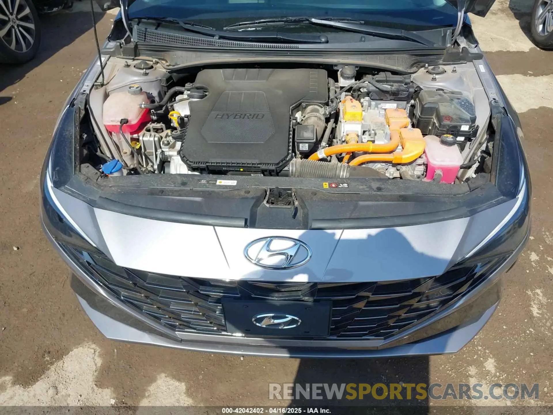 10 Фотография поврежденного автомобиля KMHLN4AJ5PU090614 HYUNDAI ELANTRA HYBRID 2023