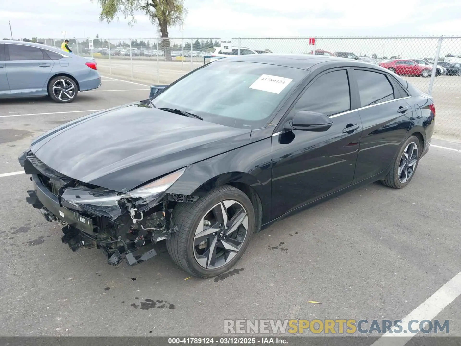 2 Фотография поврежденного автомобиля KMHLN4AJ6PU048131 HYUNDAI ELANTRA HYBRID 2023