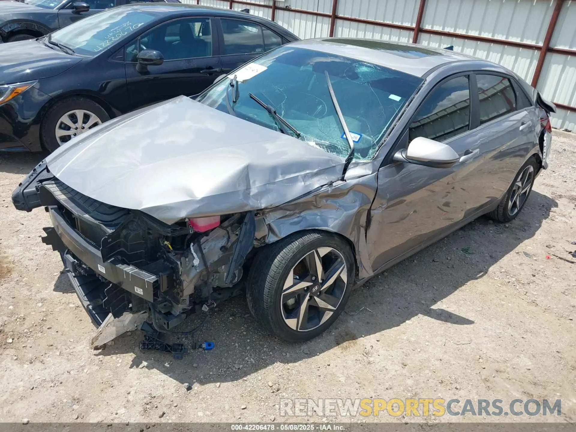 2 Photograph of a damaged car KMHLN4AJ6PU053040 HYUNDAI ELANTRA HYBRID 2023
