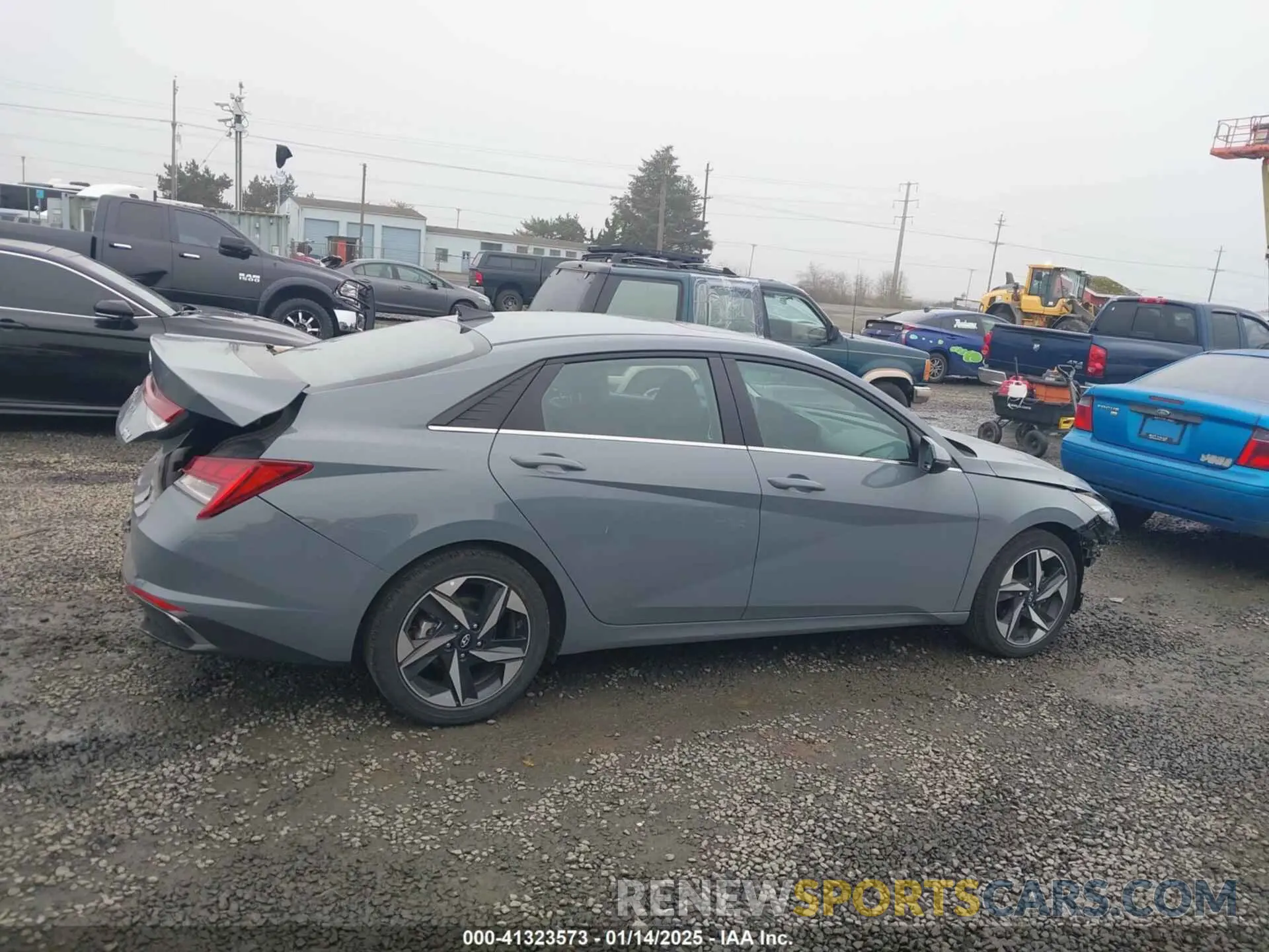 13 Фотография поврежденного автомобиля KMHLN4AJ7PU037333 HYUNDAI ELANTRA HYBRID 2023