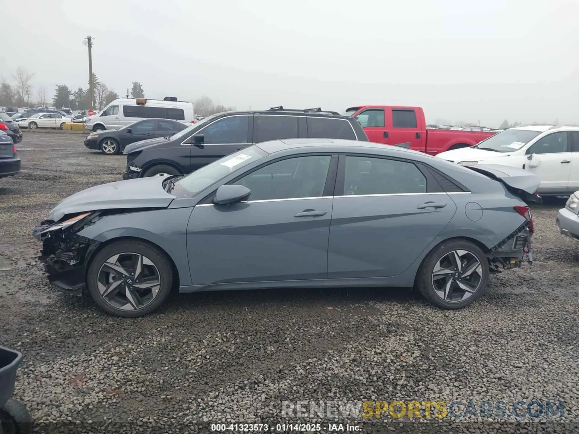 14 Фотография поврежденного автомобиля KMHLN4AJ7PU037333 HYUNDAI ELANTRA HYBRID 2023