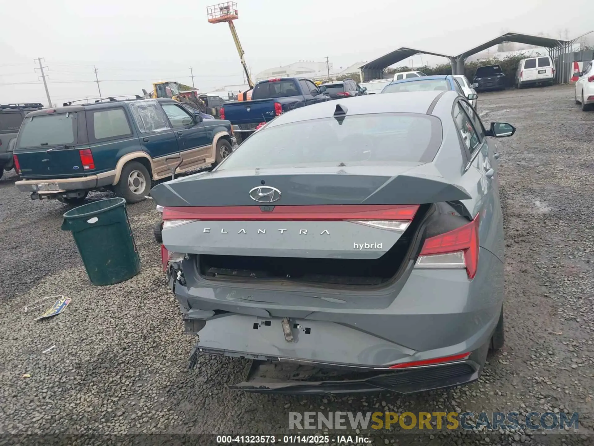 16 Фотография поврежденного автомобиля KMHLN4AJ7PU037333 HYUNDAI ELANTRA HYBRID 2023