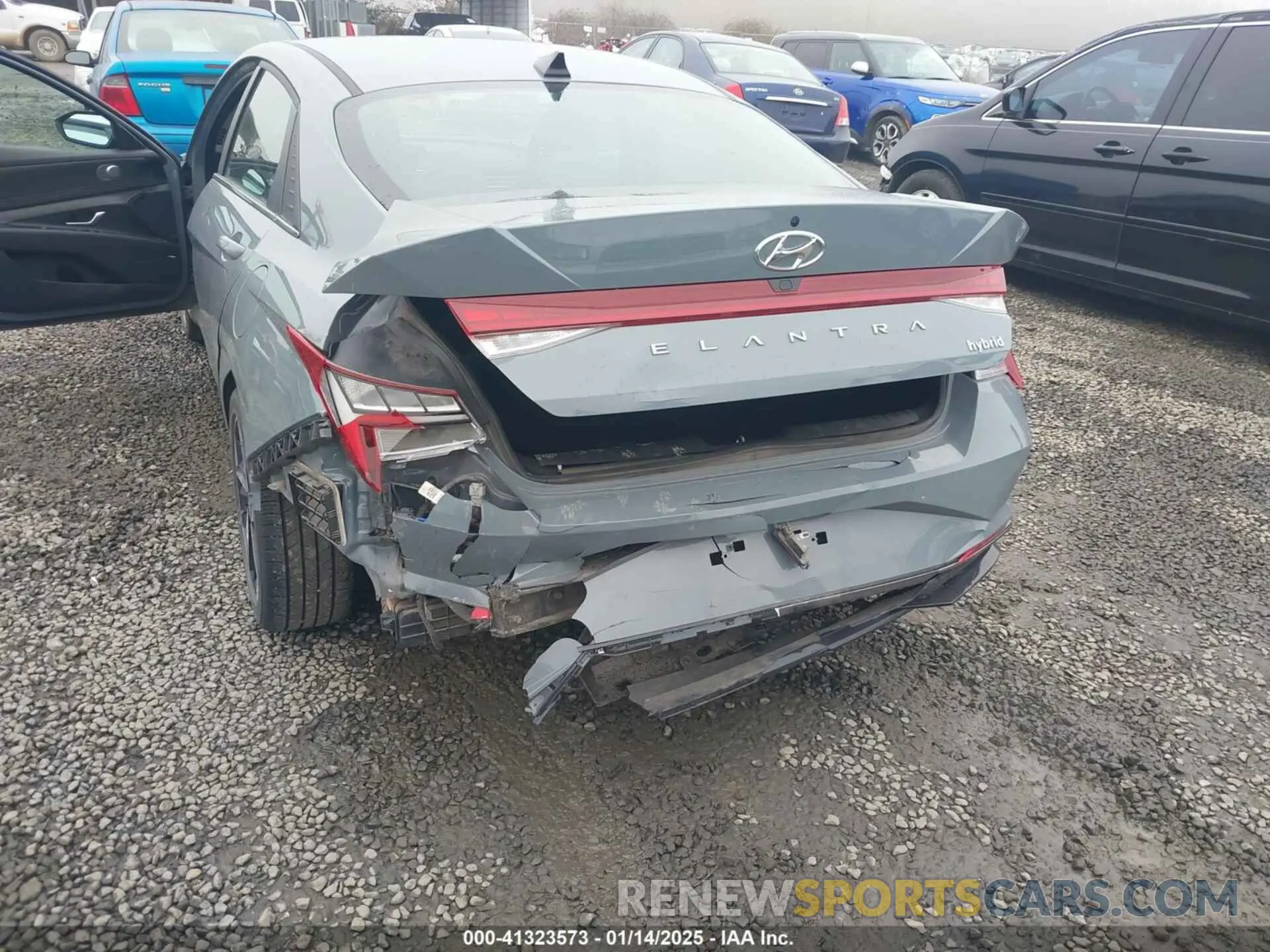 17 Фотография поврежденного автомобиля KMHLN4AJ7PU037333 HYUNDAI ELANTRA HYBRID 2023