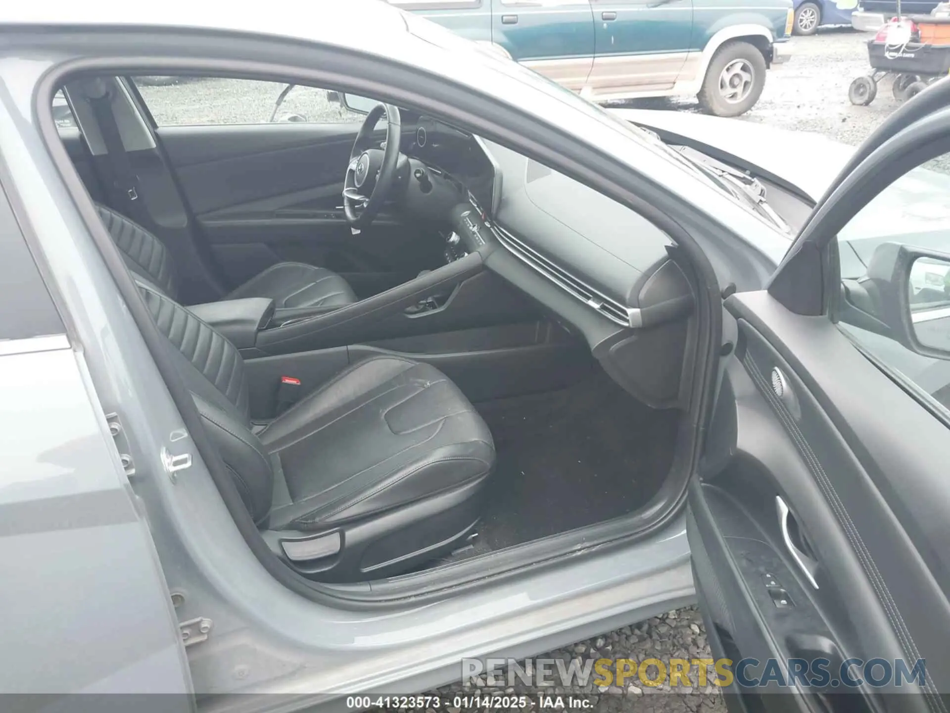 5 Фотография поврежденного автомобиля KMHLN4AJ7PU037333 HYUNDAI ELANTRA HYBRID 2023