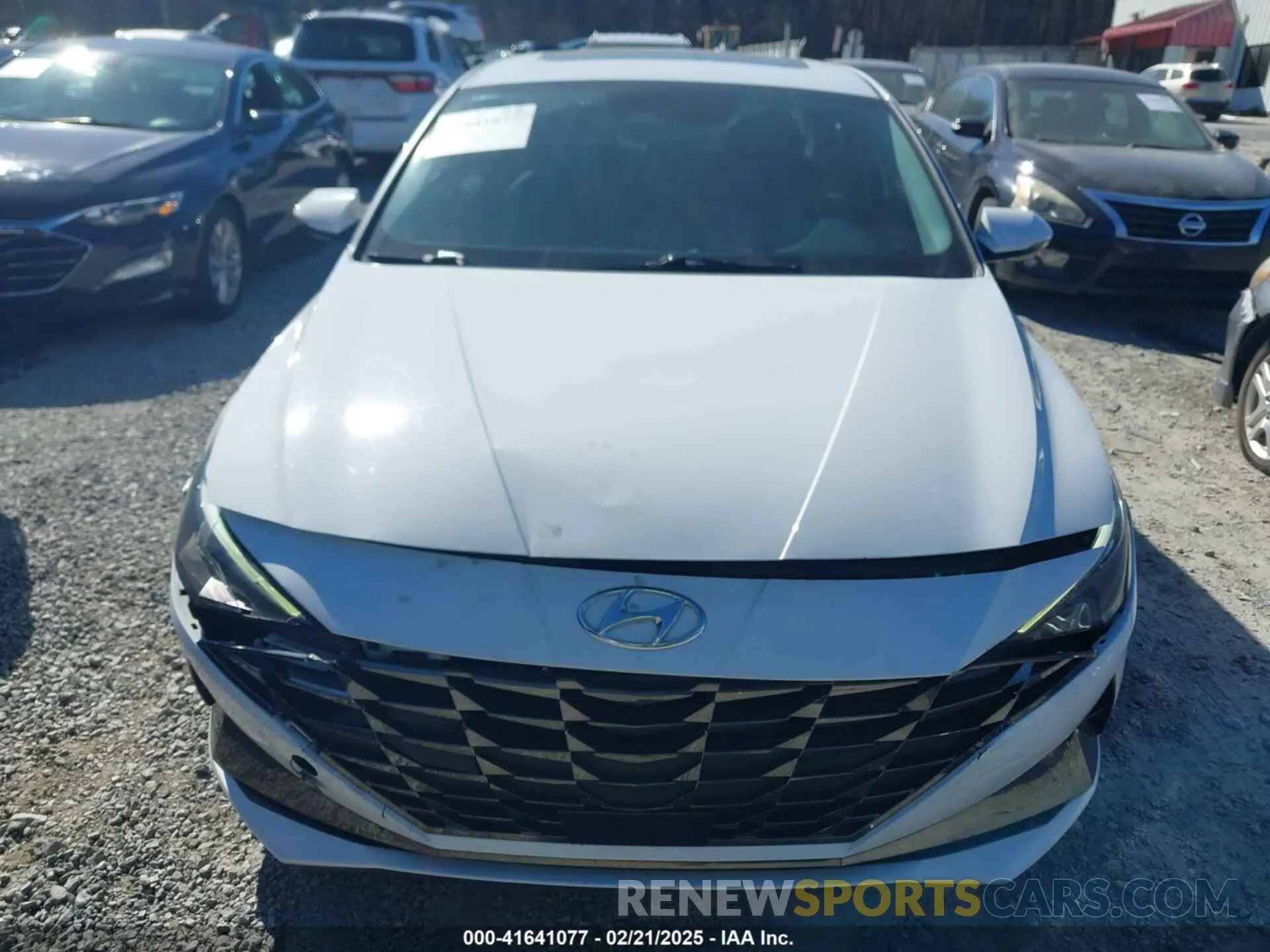 13 Фотография поврежденного автомобиля KMHLN4AJ7PU045447 HYUNDAI ELANTRA HYBRID 2023