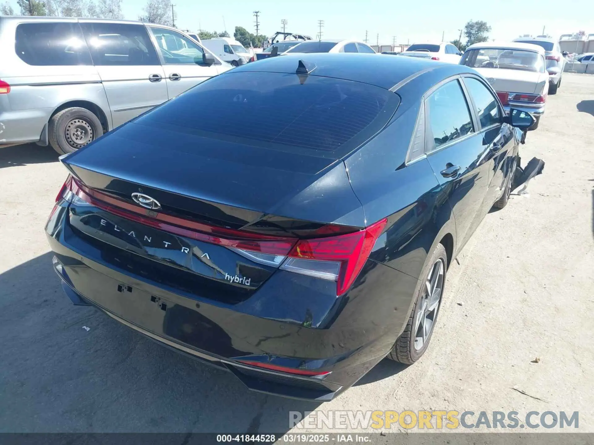 4 Фотография поврежденного автомобиля KMHLN4AJ7PU048266 HYUNDAI ELANTRA HYBRID 2023