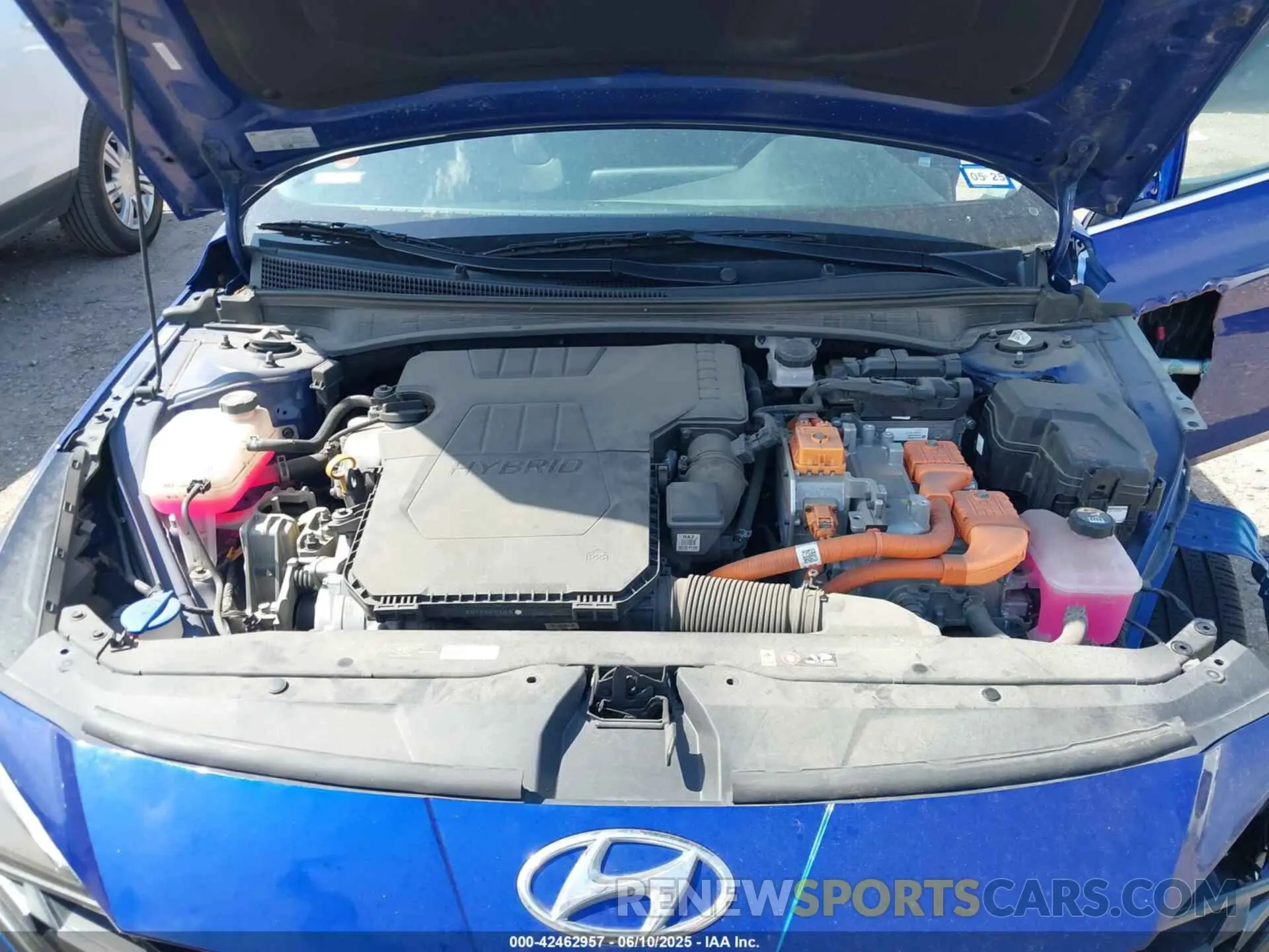 10 Photograph of a damaged car KMHLN4AJ7PU057503 HYUNDAI ELANTRA HYBRID 2023