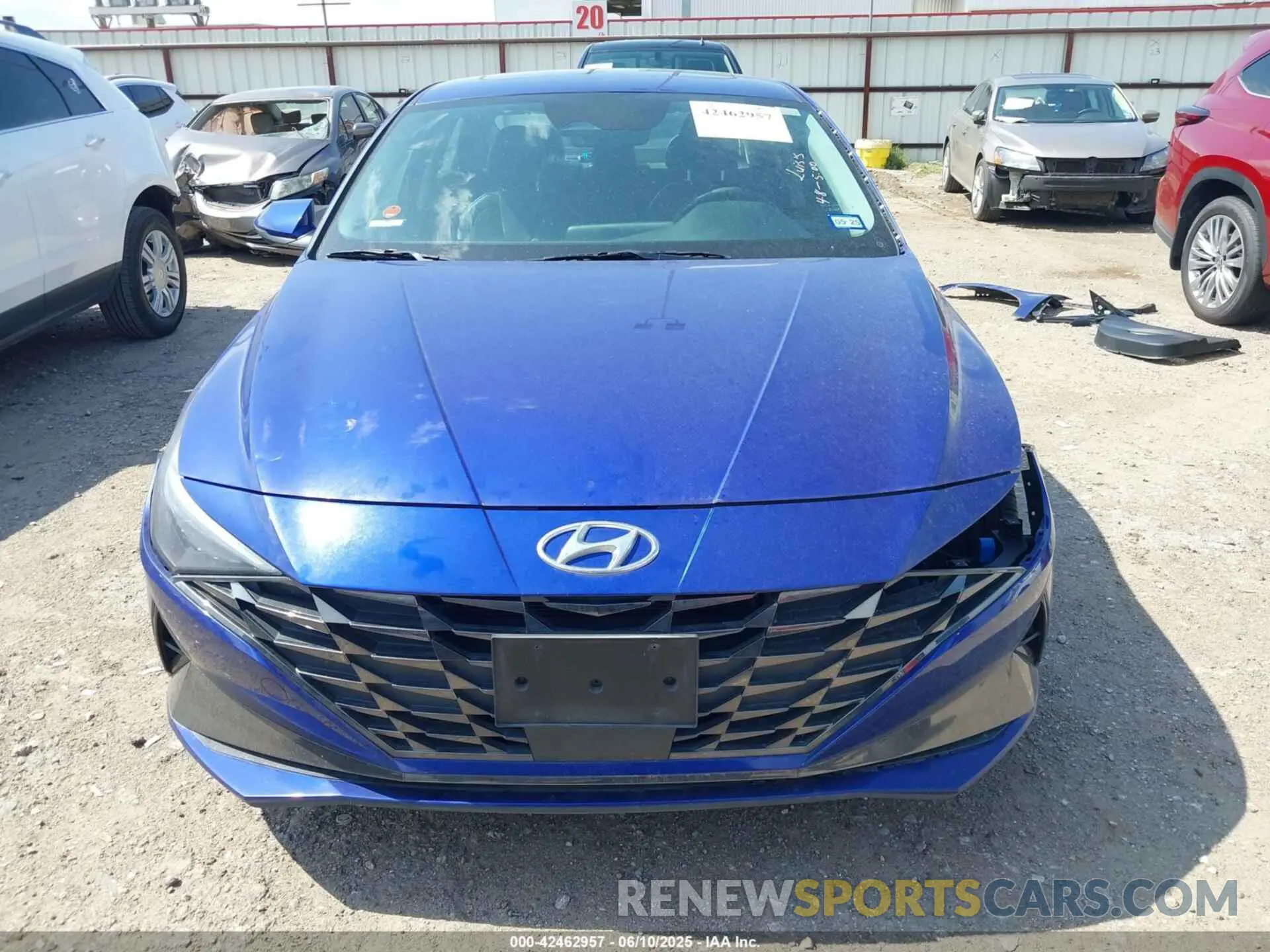 13 Photograph of a damaged car KMHLN4AJ7PU057503 HYUNDAI ELANTRA HYBRID 2023