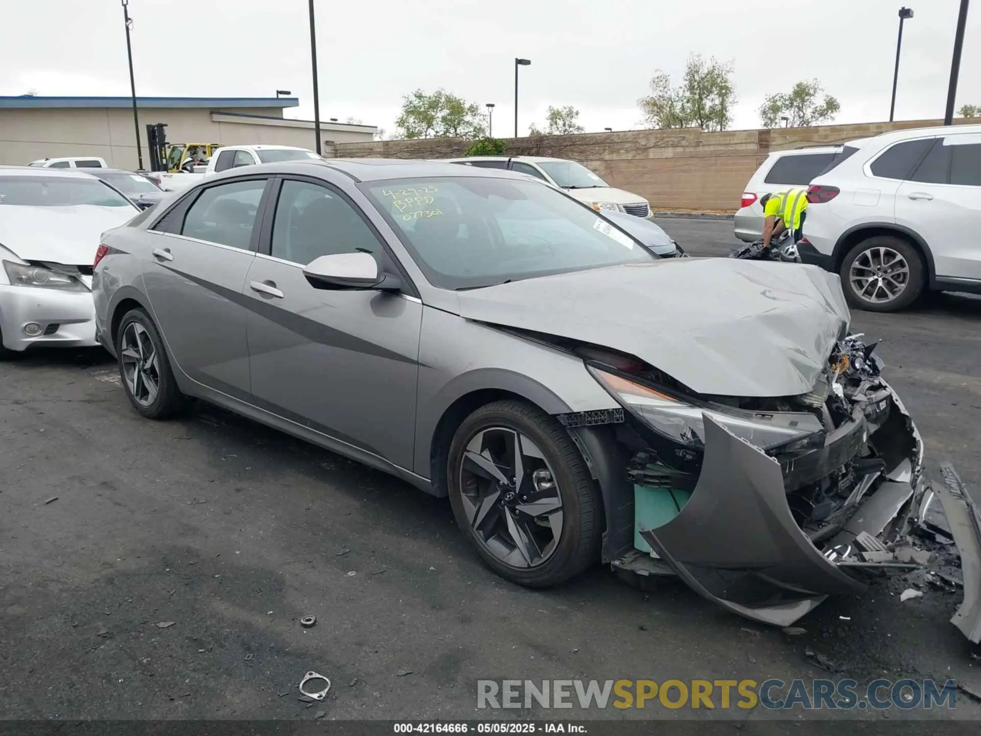 13 Photograph of a damaged car KMHLN4AJ7PU077301 HYUNDAI ELANTRA HYBRID 2023