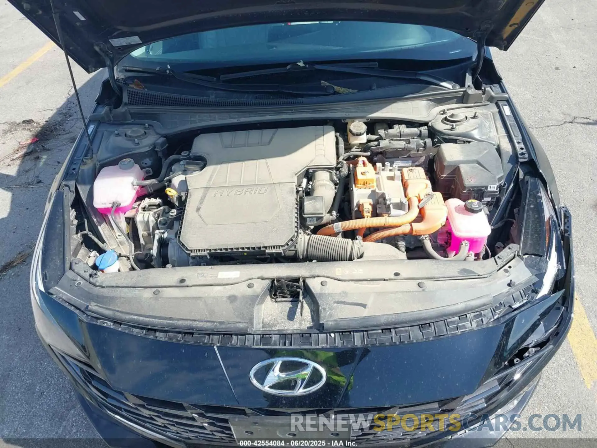 10 Photograph of a damaged car KMHLN4AJ7PU087214 HYUNDAI ELANTRA HYBRID 2023