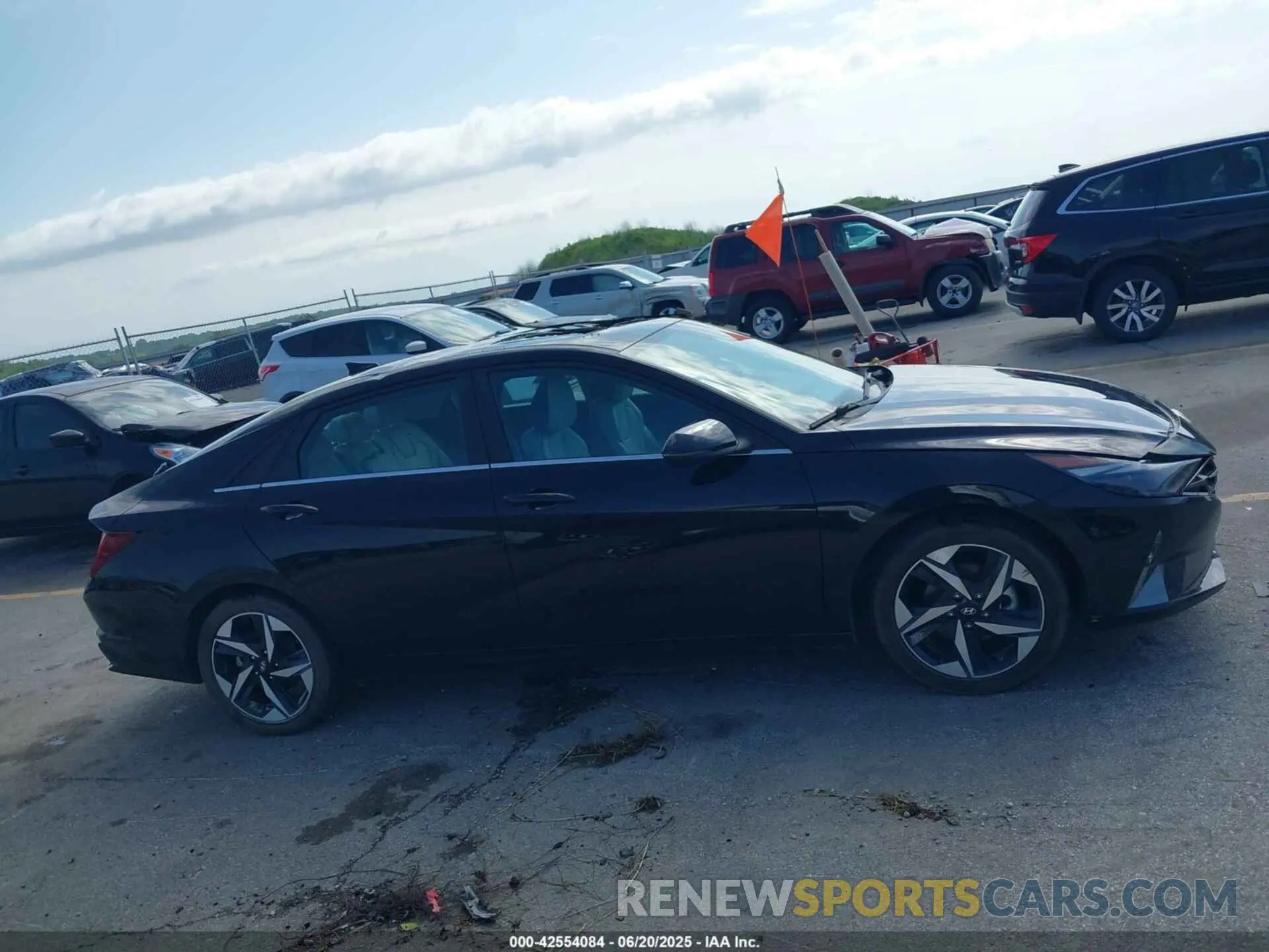 14 Photograph of a damaged car KMHLN4AJ7PU087214 HYUNDAI ELANTRA HYBRID 2023