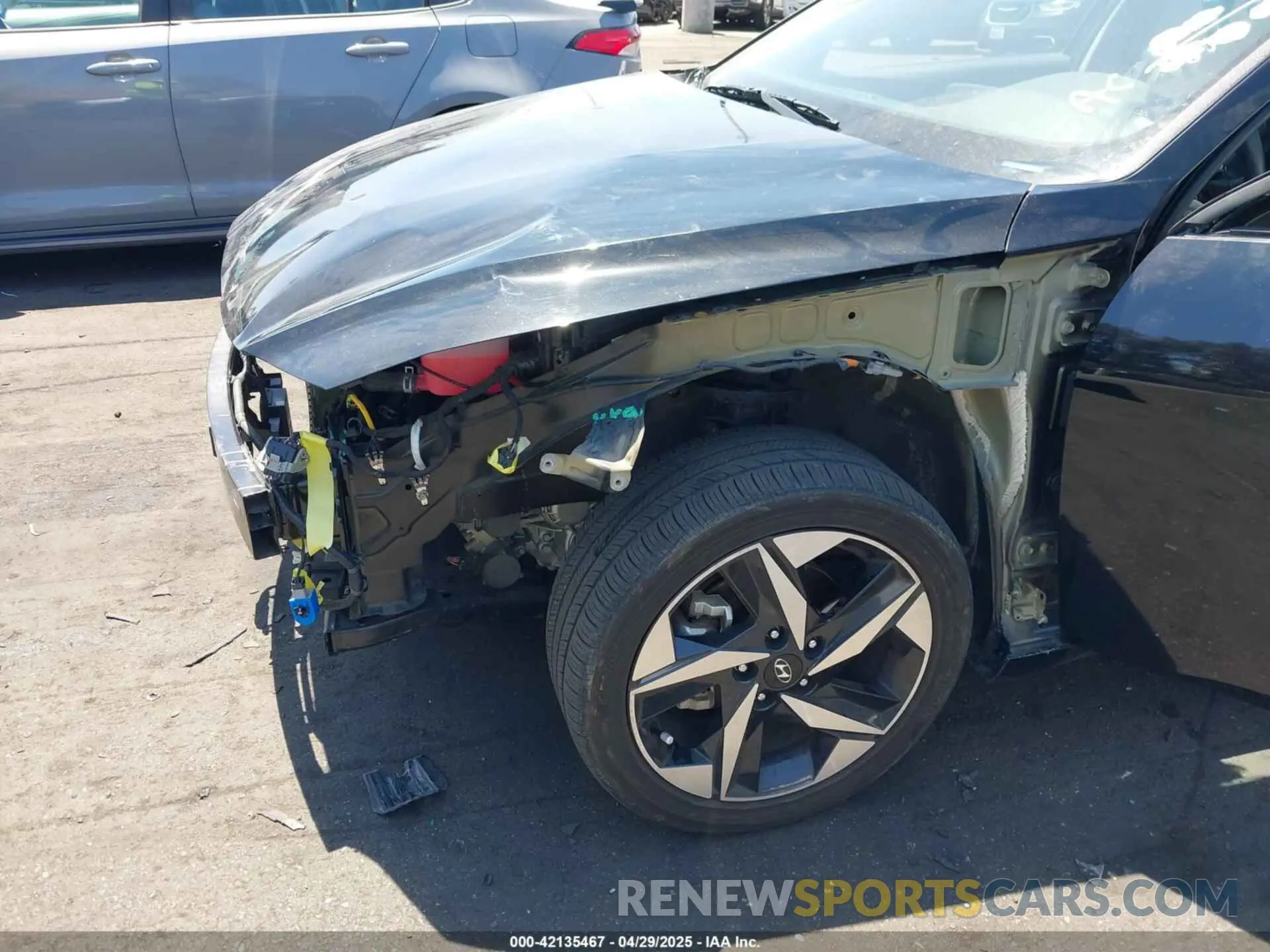 12 Photograph of a damaged car KMHLN4AJ8PU066081 HYUNDAI ELANTRA HYBRID 2023