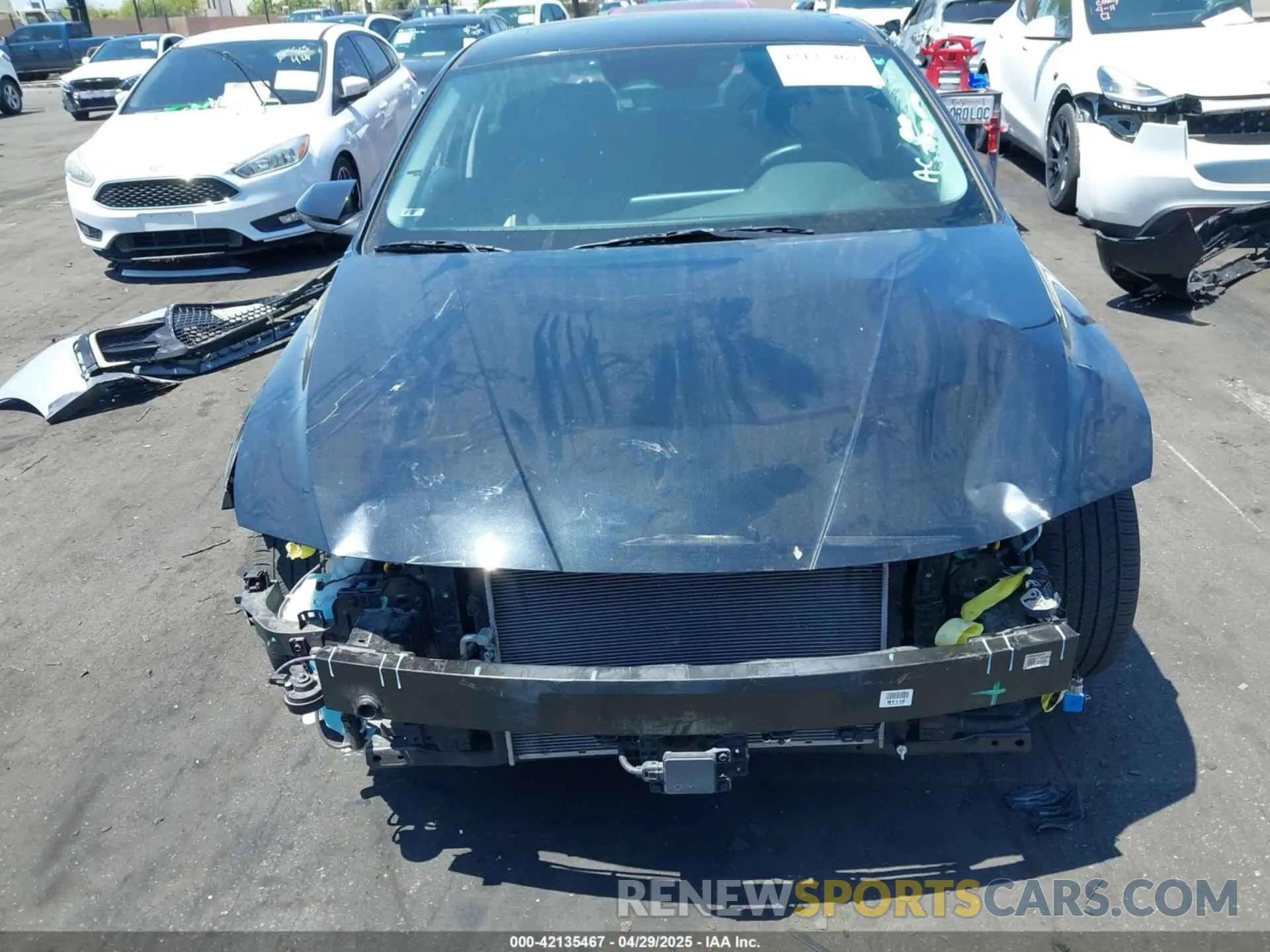 13 Photograph of a damaged car KMHLN4AJ8PU066081 HYUNDAI ELANTRA HYBRID 2023